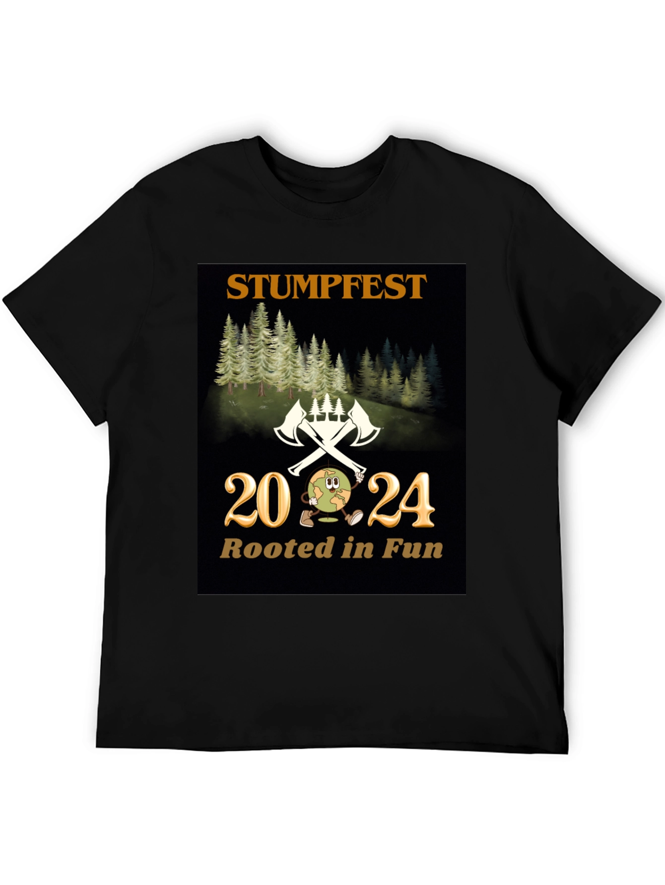 Stumpfest 2024 T-Shirt - Rooted in Fun!