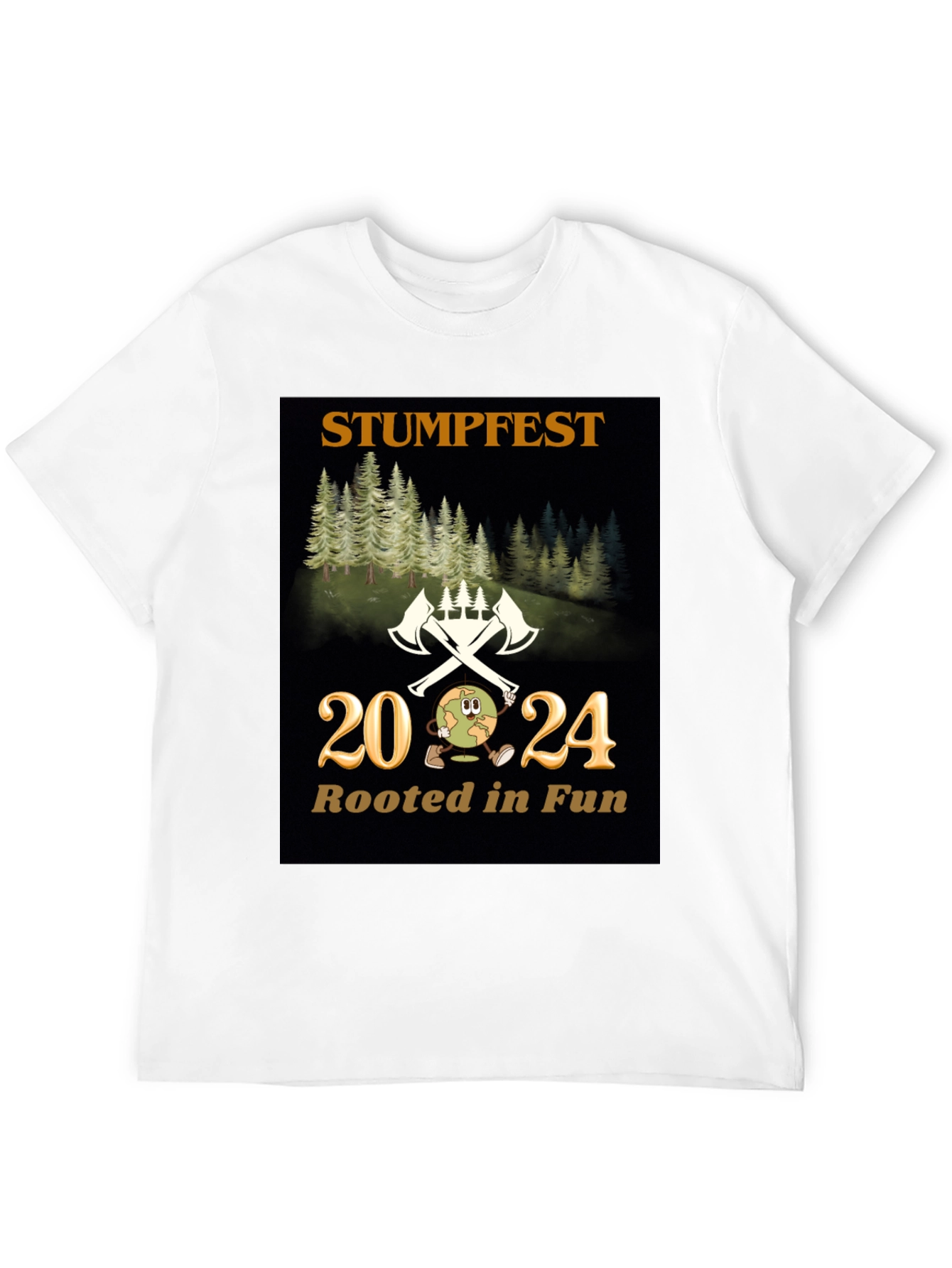 Stumpfest 2024 T-Shirt - Rooted in Fun!