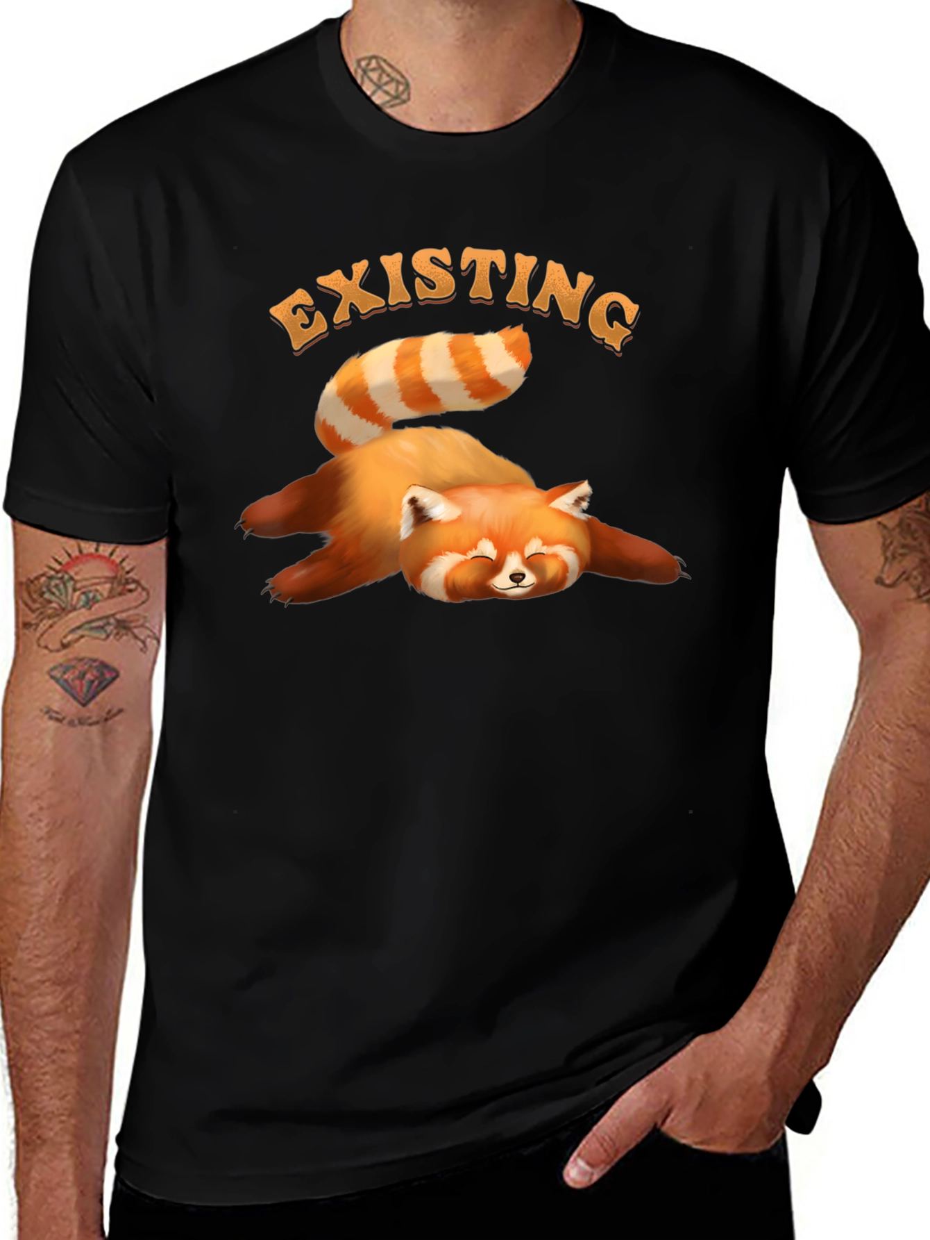 Red Panda Existing T-Shirt