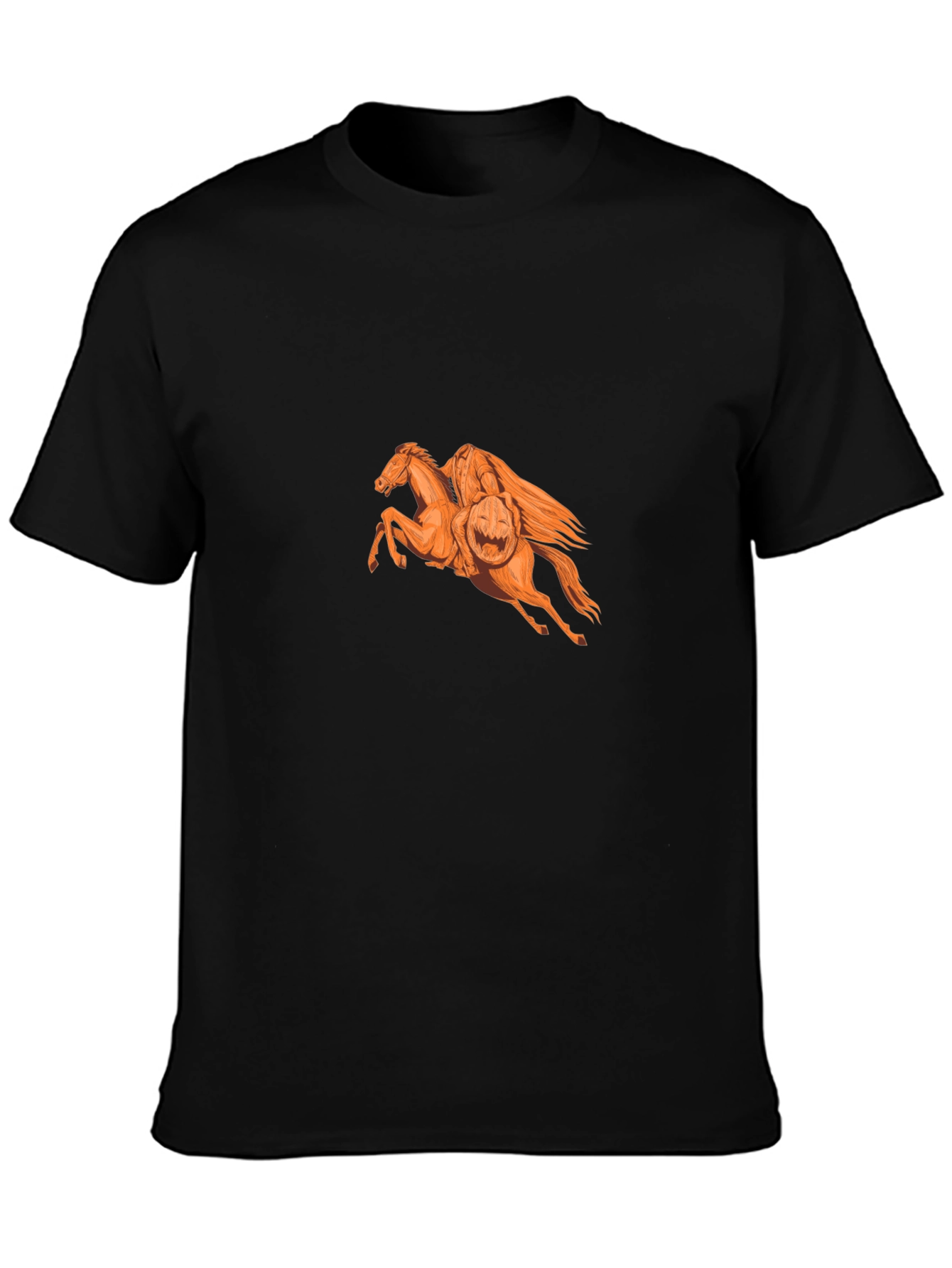 Headless Horseman Halloween Graphic T-Shirt