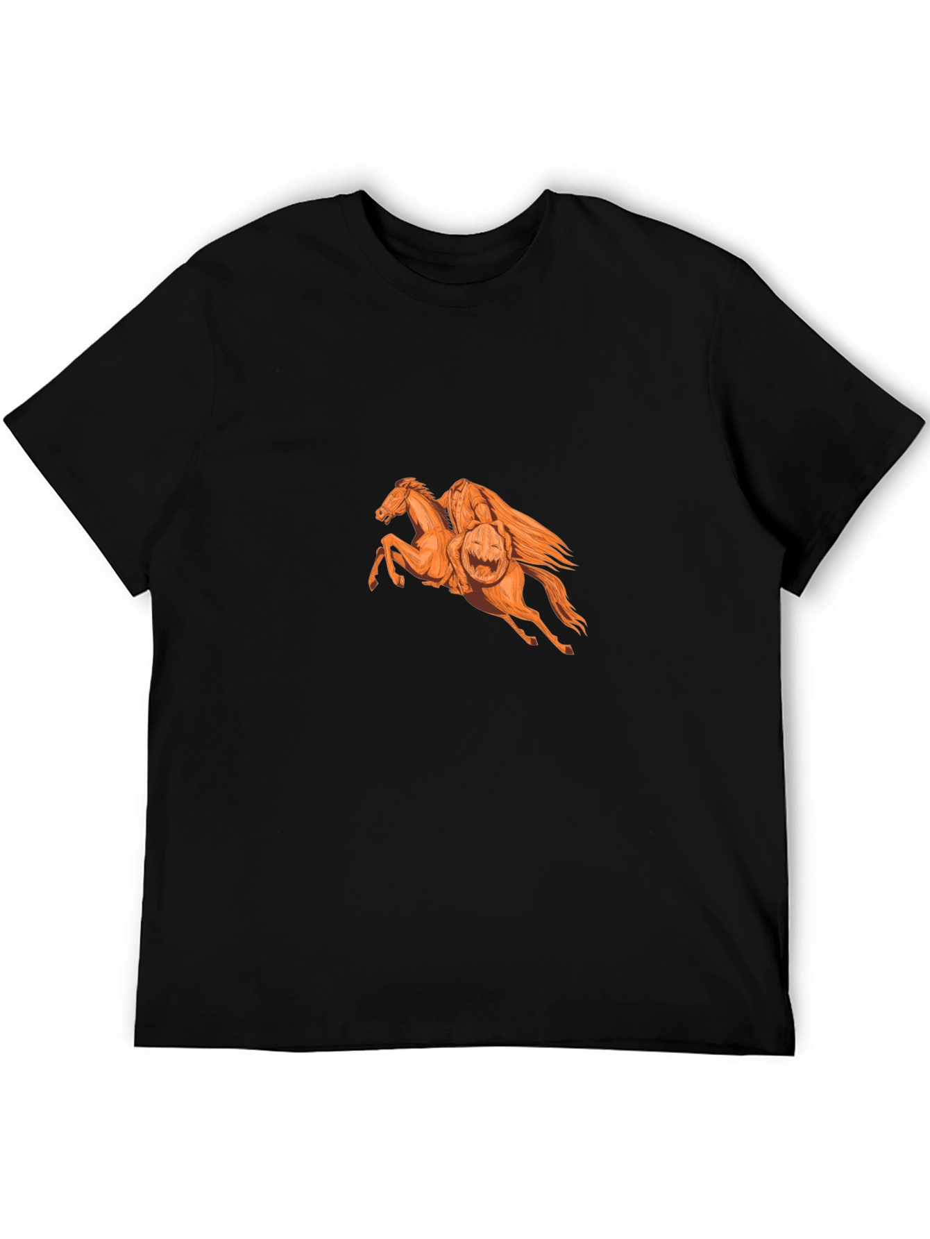 Headless Horseman Halloween Graphic T-Shirt