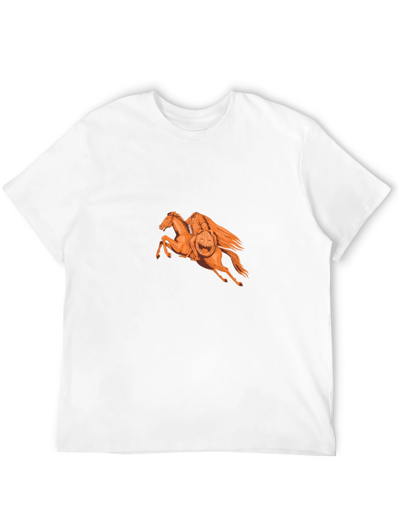 Headless Horseman Halloween Graphic T-Shirt
