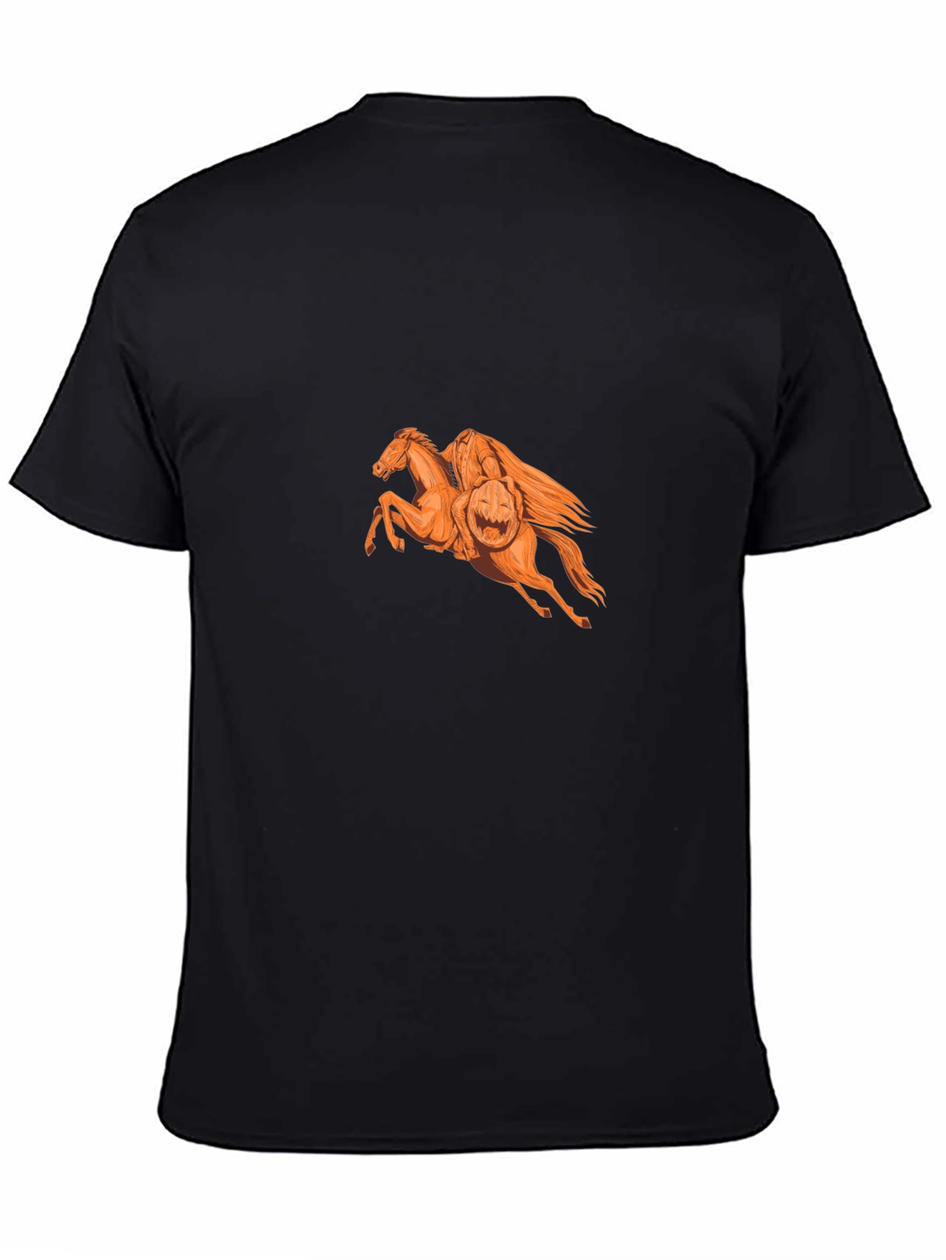 Headless Horseman Halloween Graphic T-Shirt
