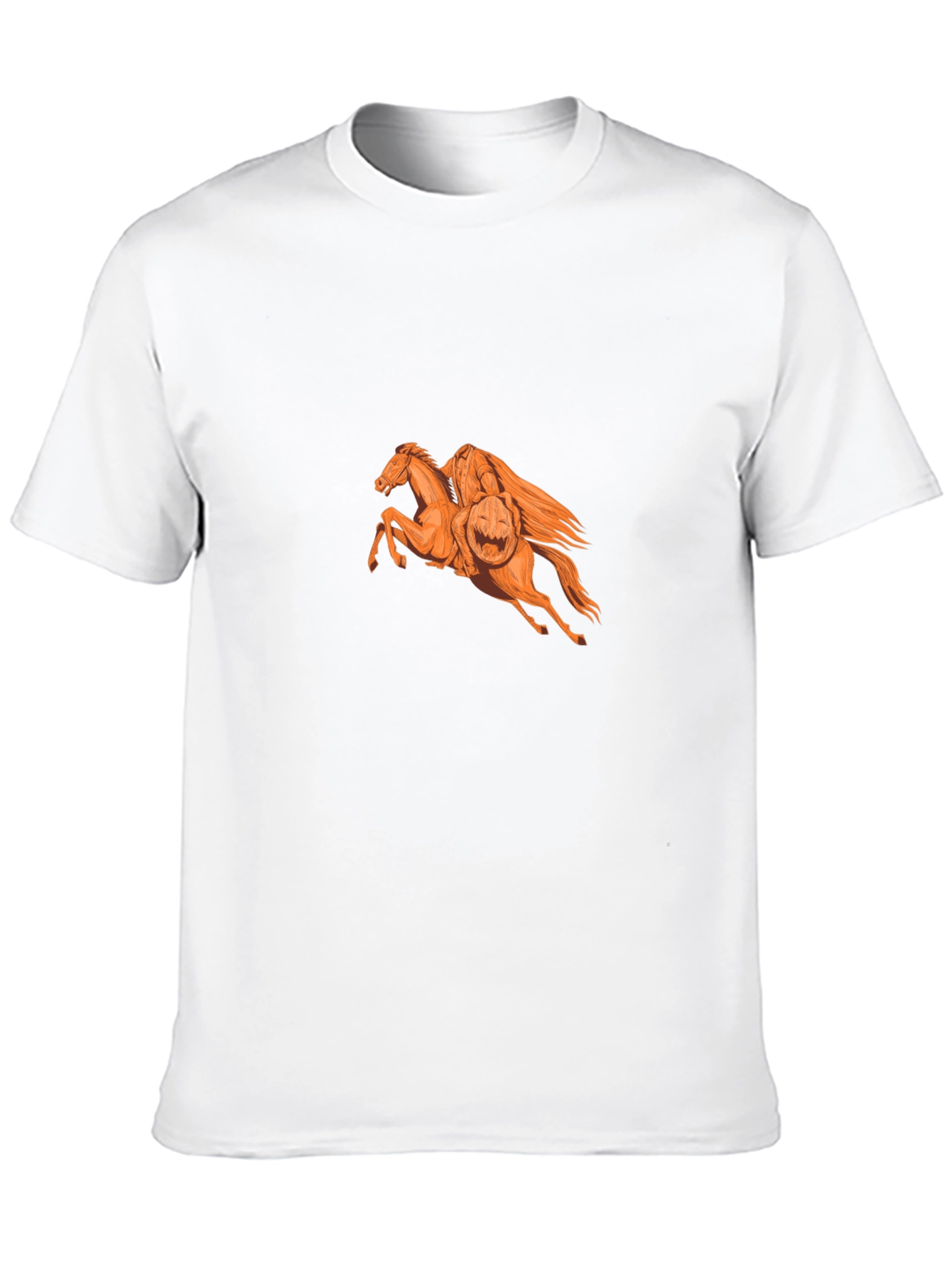 Headless Horseman Halloween Graphic T-Shirt