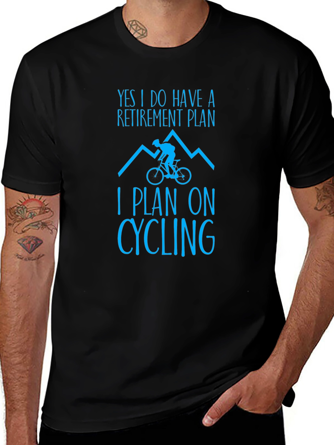 Cycling Retirement Plan T-Shirt