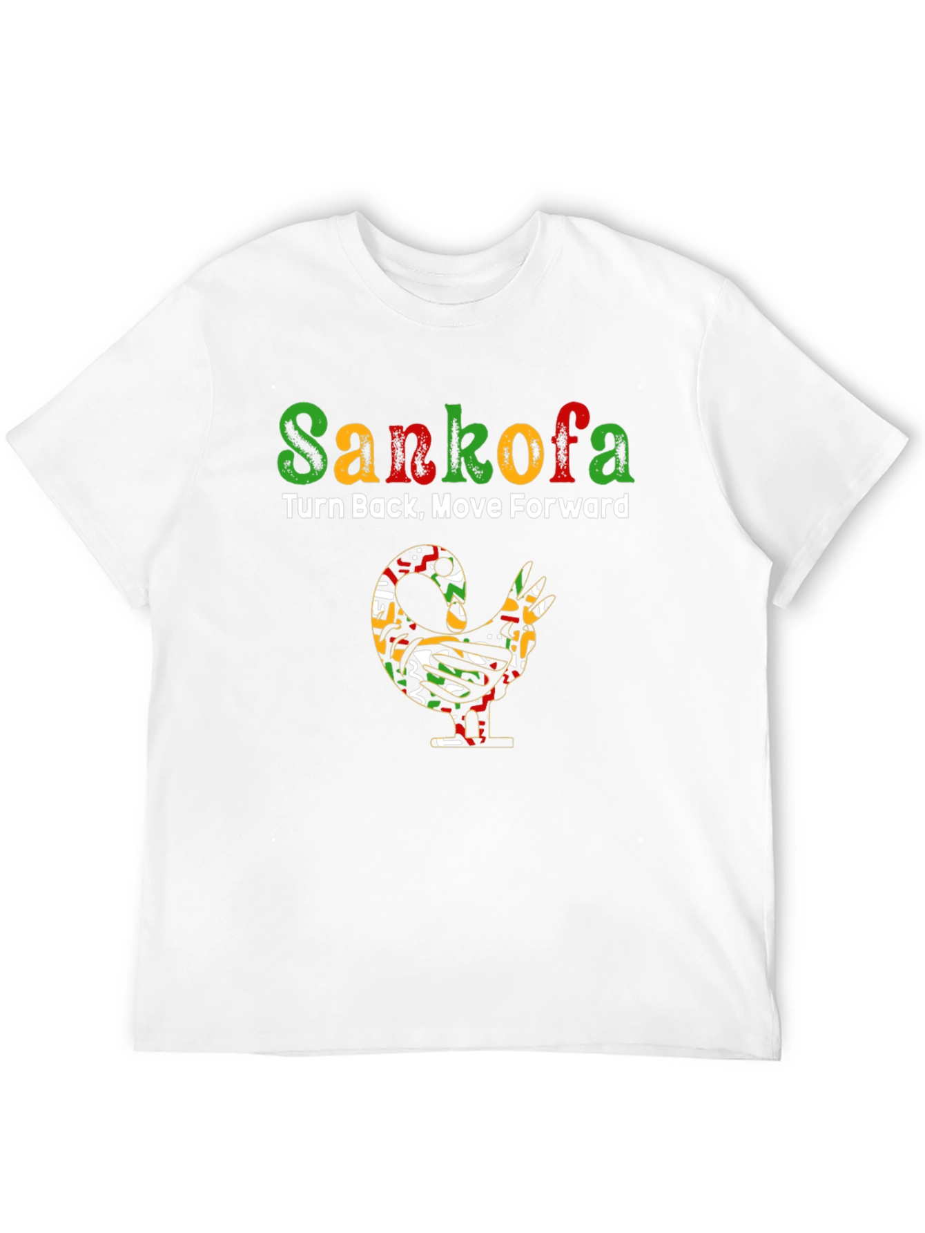 Sankofa T-Shirt - Turn Back Move Forward
