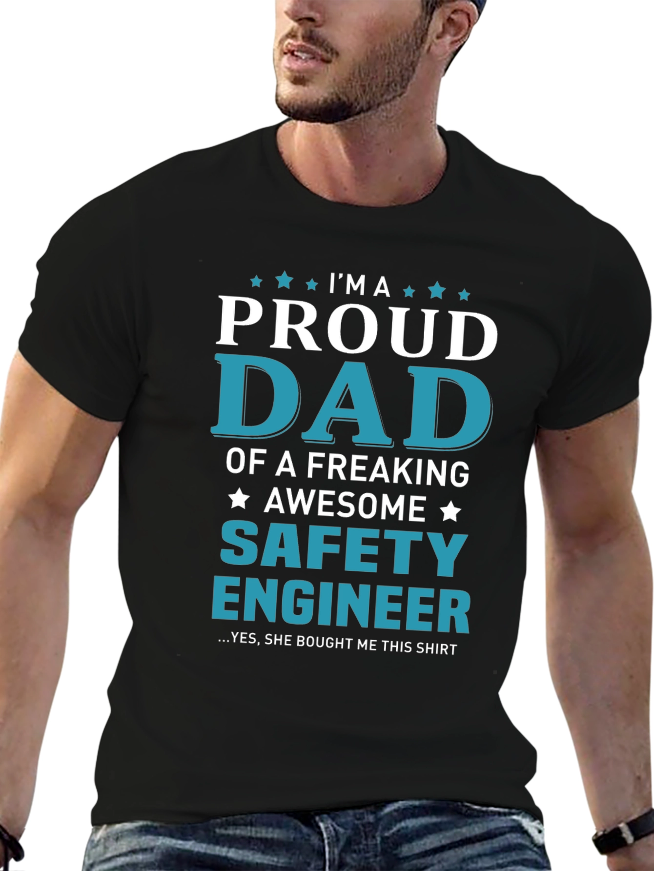 Proud Dad of a Safety Engineer T-Shirt