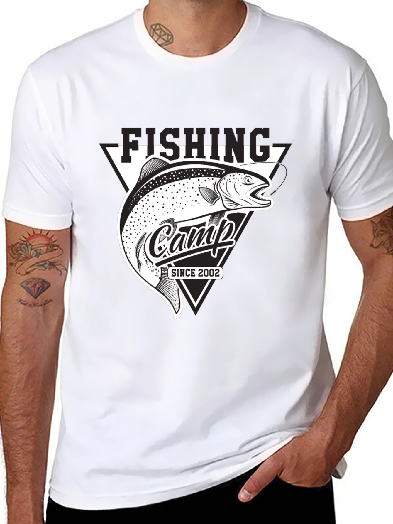 Fishing Camp Graphic Tee