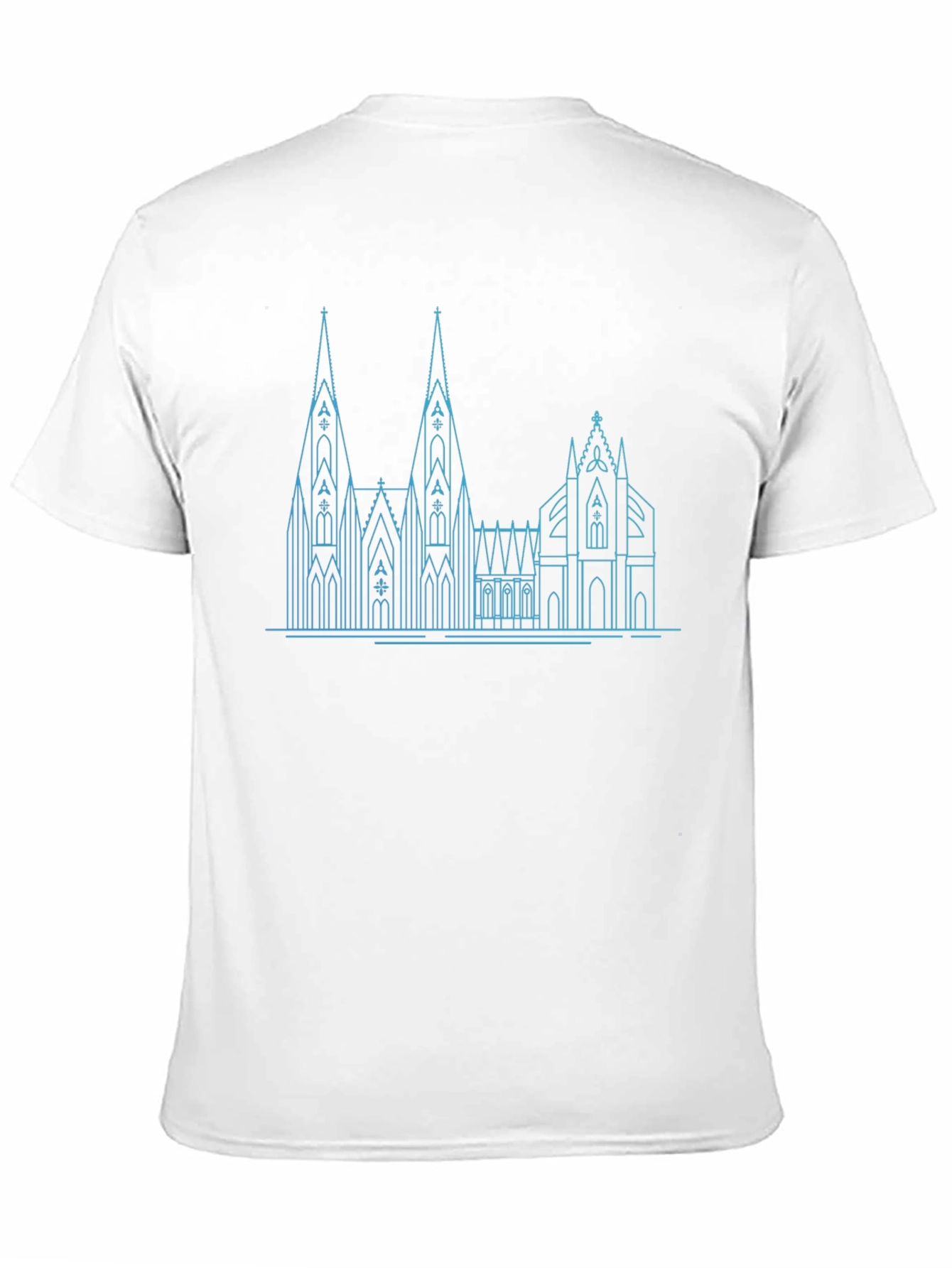 Cologne Cathedral T-Shirt - Minimalist Design