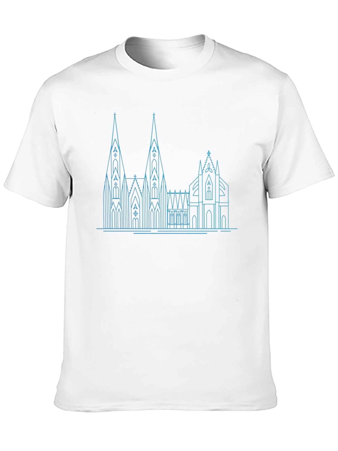 Cologne Cathedral T-Shirt - Minimalist Design