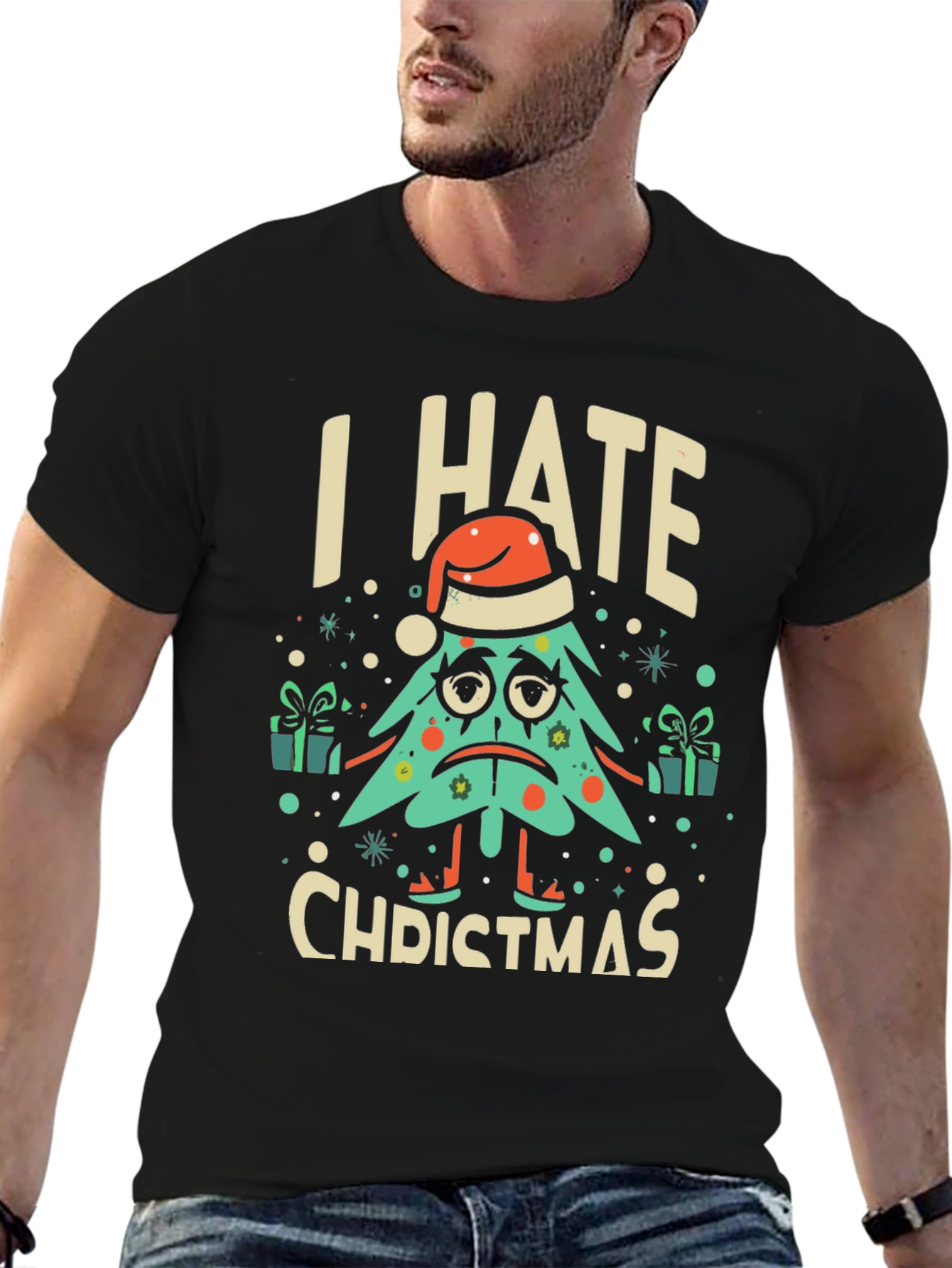 I Hate Christmas Graphic T-Shirt