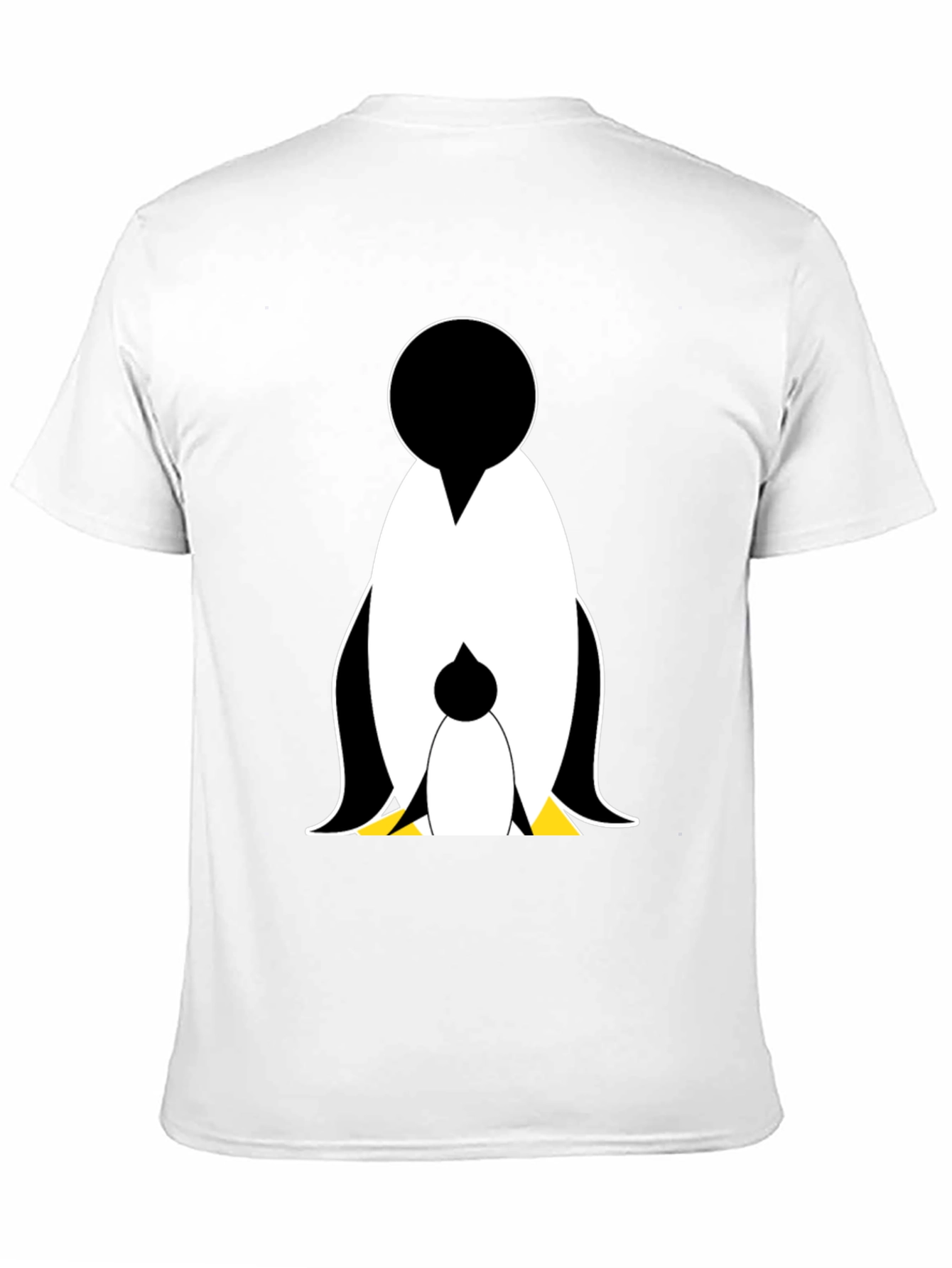 Penguin Graphic Tee - Black Cotton Casual Wear