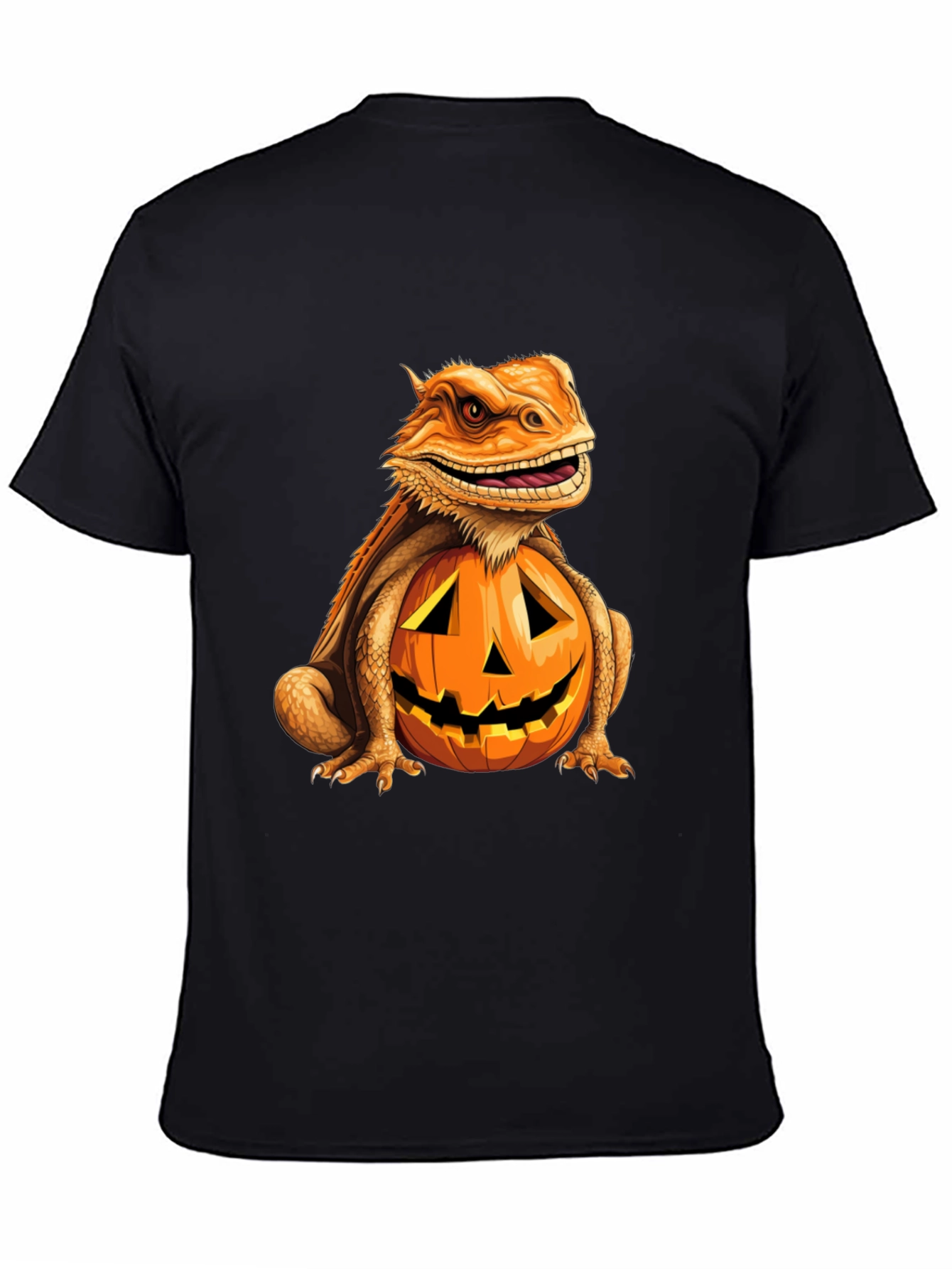 Bearded Dragon Pumpkin Halloween T-Shirt