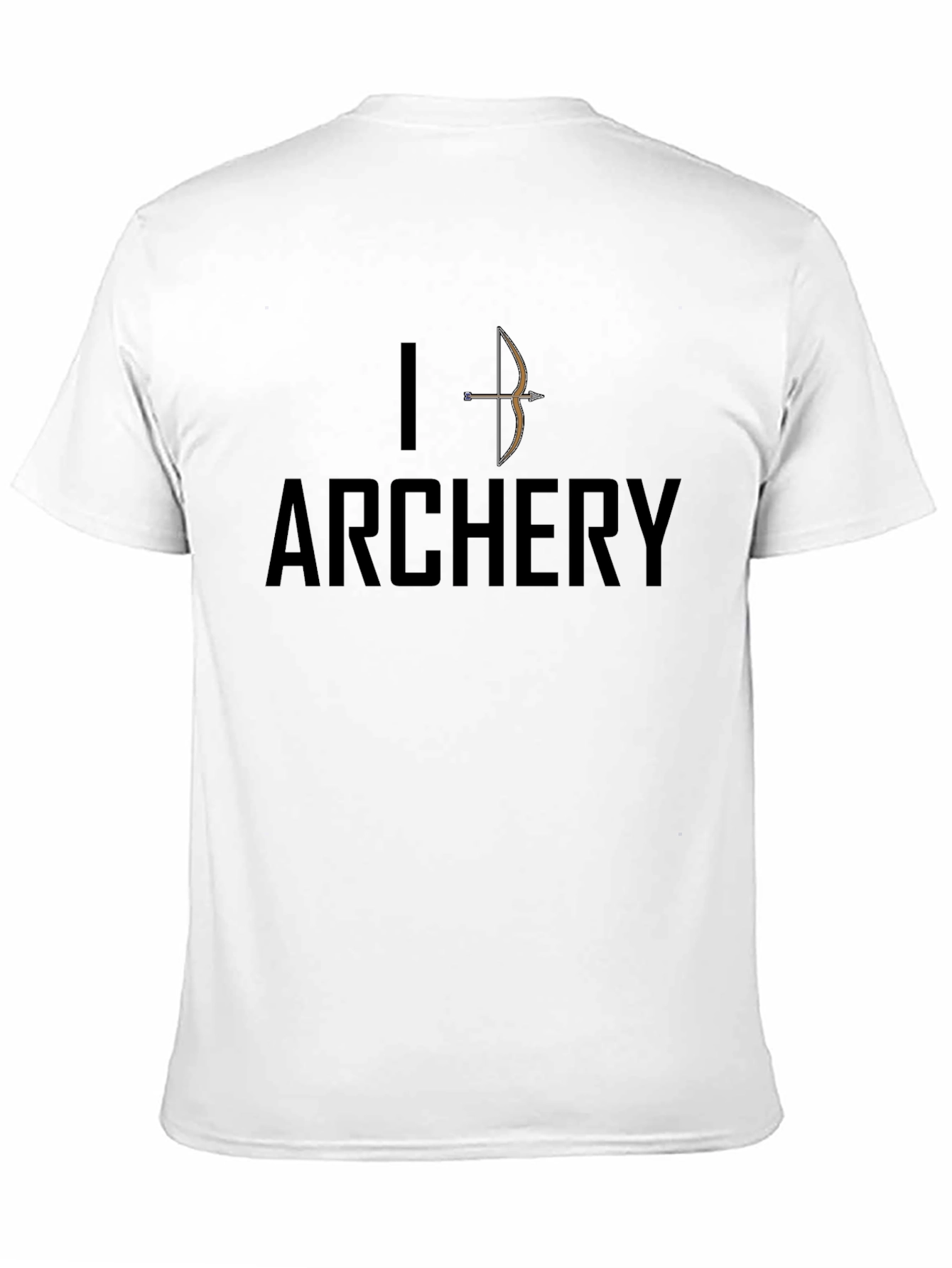I Heart Archery Black T-Shirt