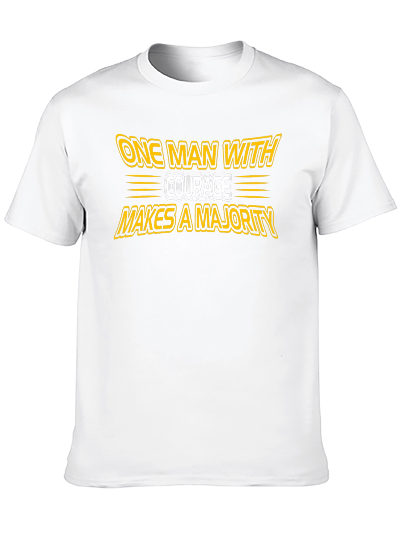 Courage Makes a Majority Graphic Tee