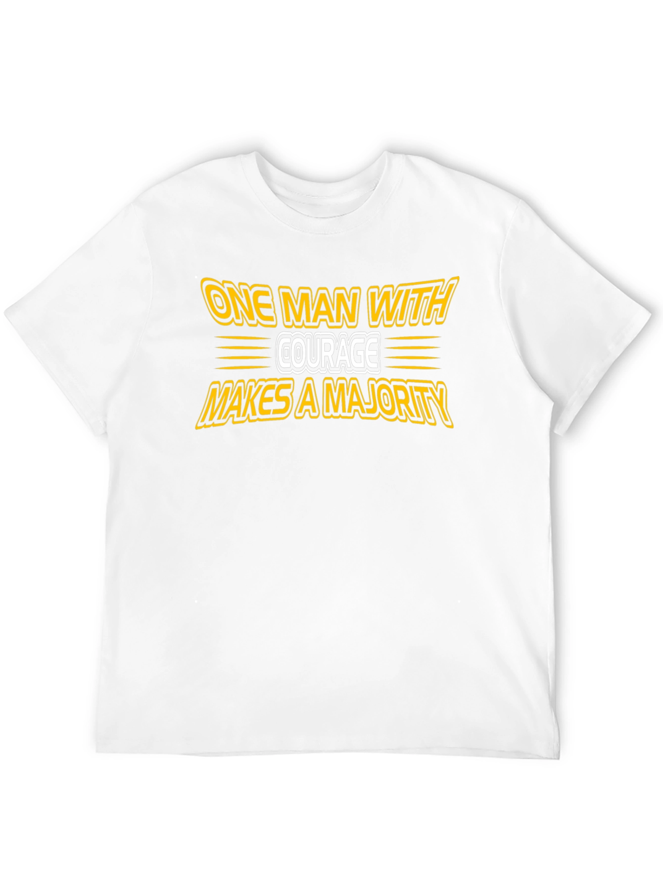 Courage Makes a Majority Graphic Tee