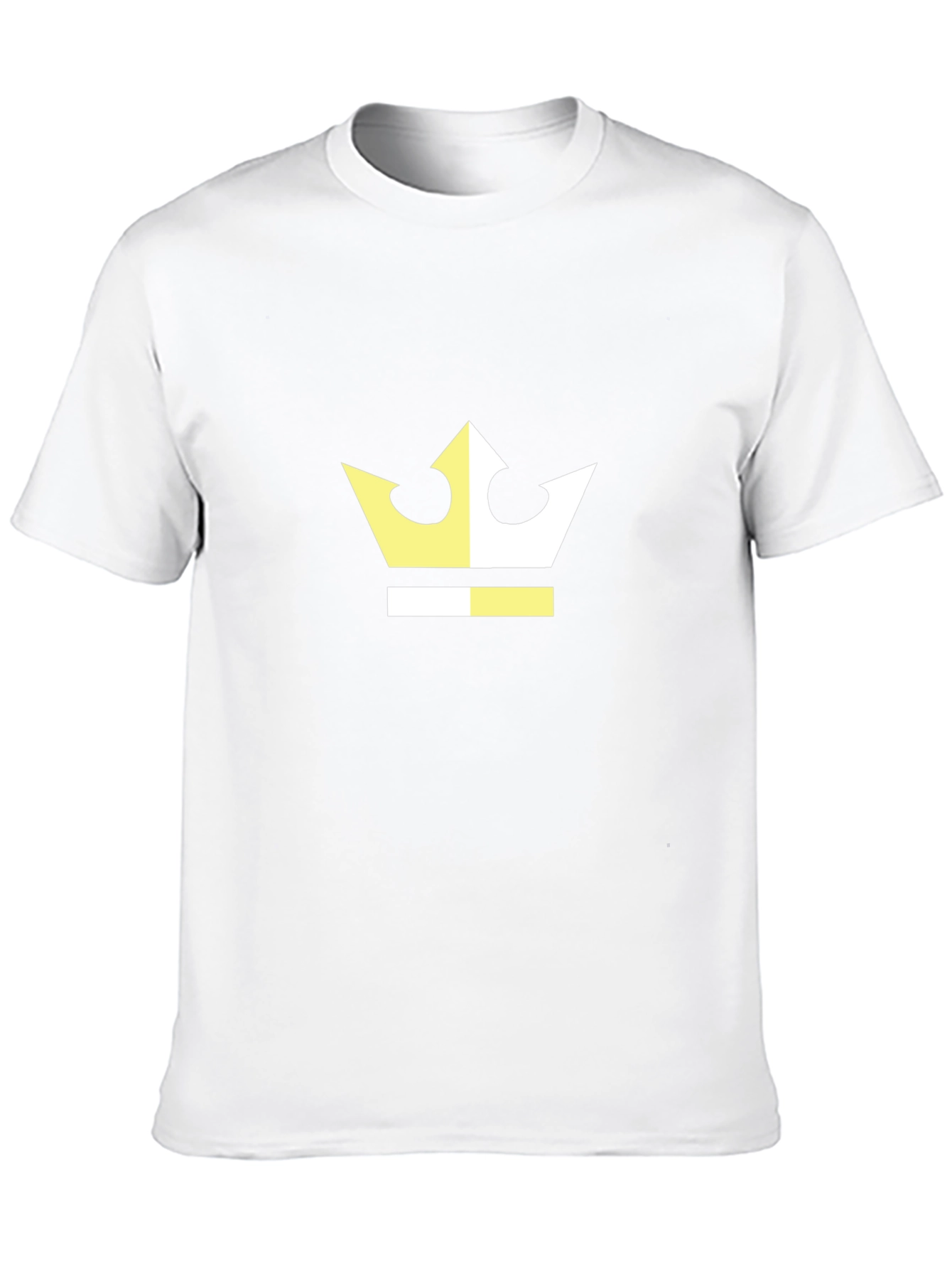 Crown Graphic Tee - Modern Black T-Shirt