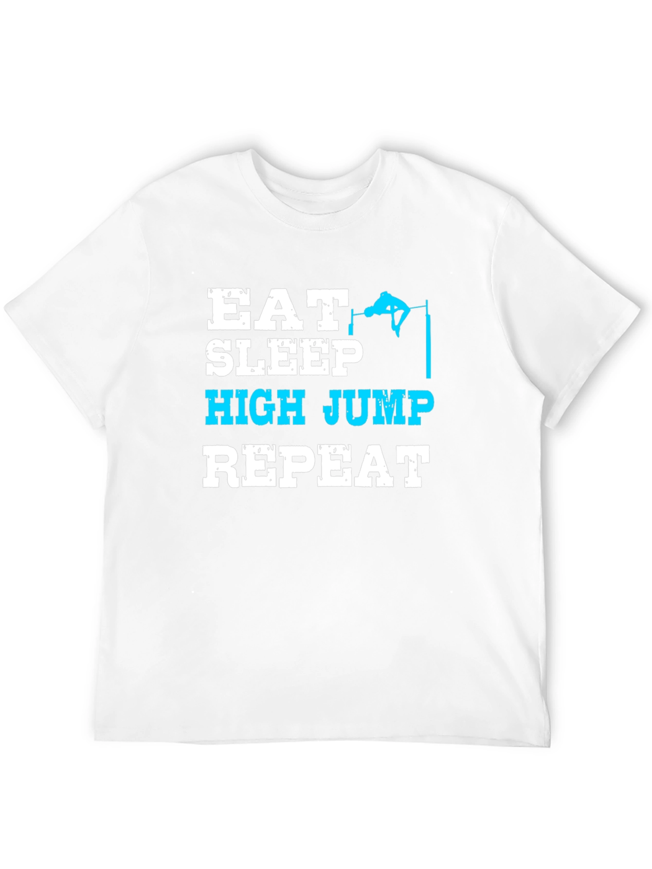 Eat Sleep High Jump Repeat T-Shirt