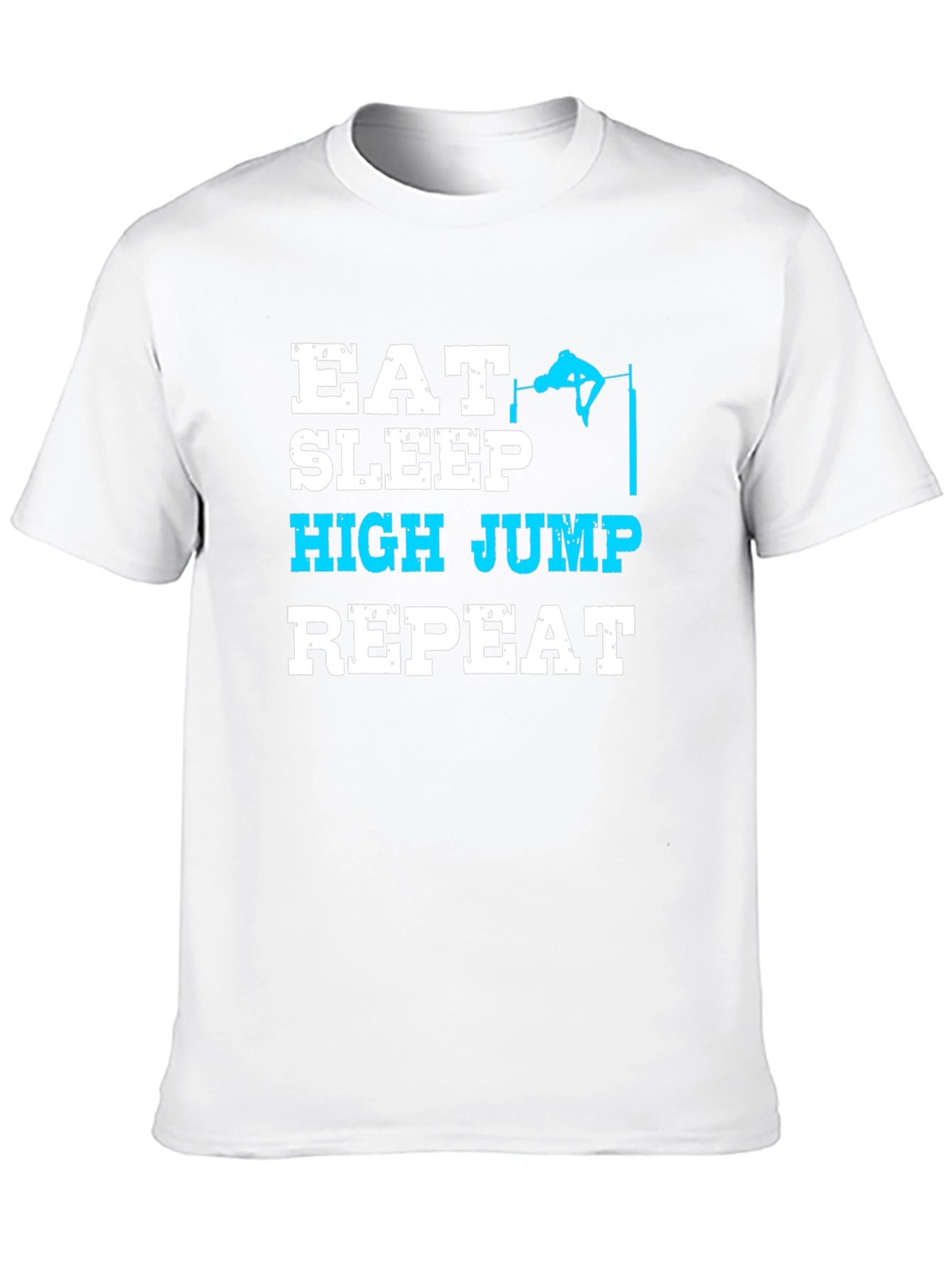 Eat Sleep High Jump Repeat T-Shirt