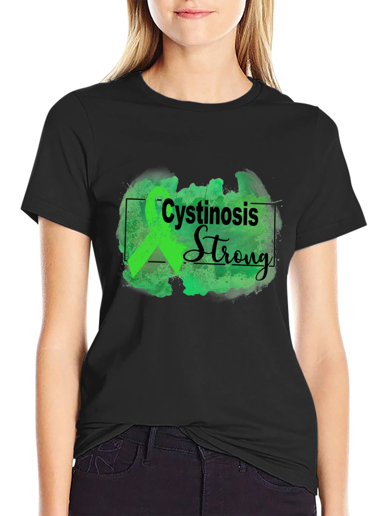 Cystinosis Strong Awareness Ribbon T-Shirt