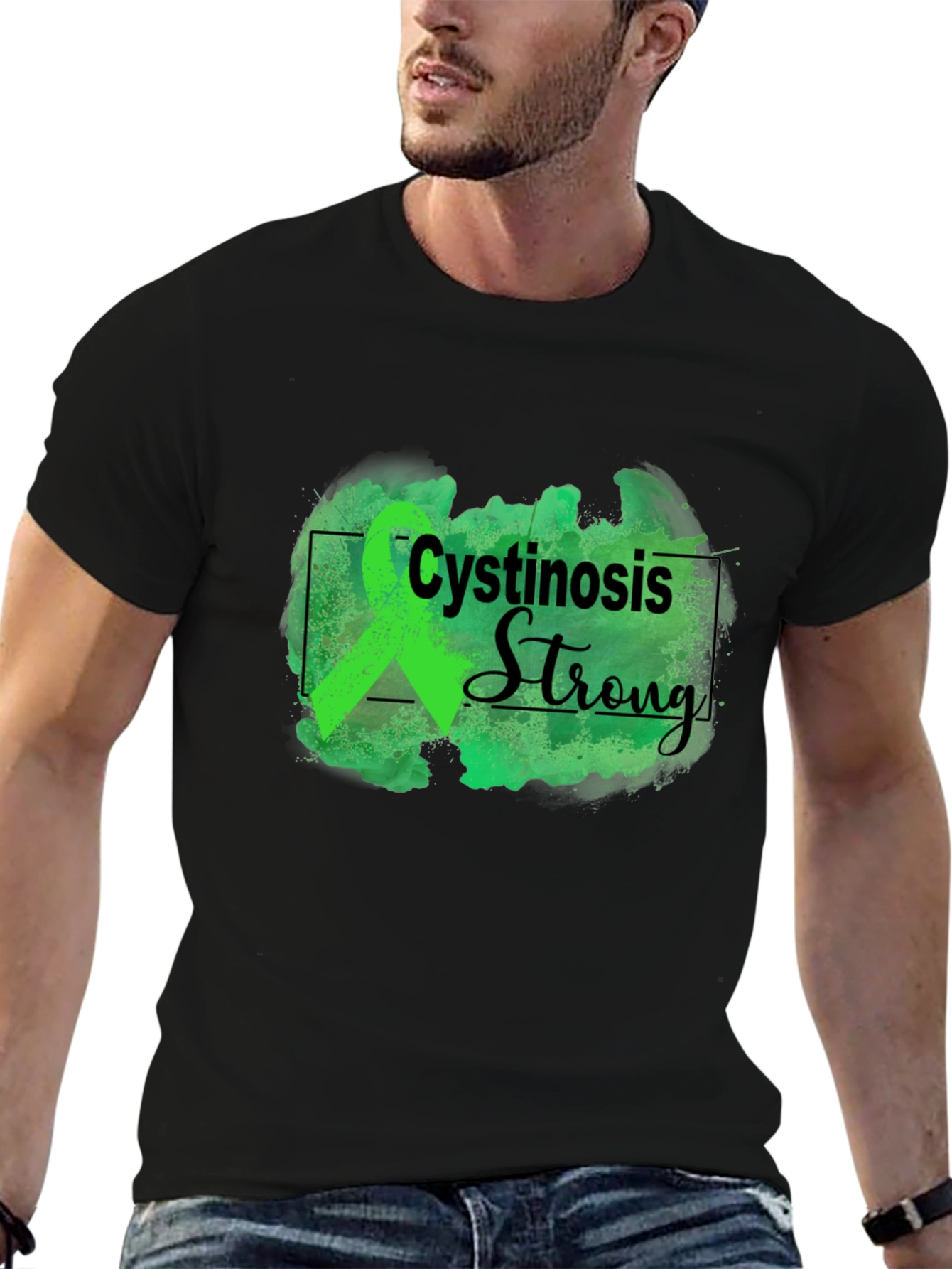 Cystinosis Strong Awareness Ribbon T-Shirt