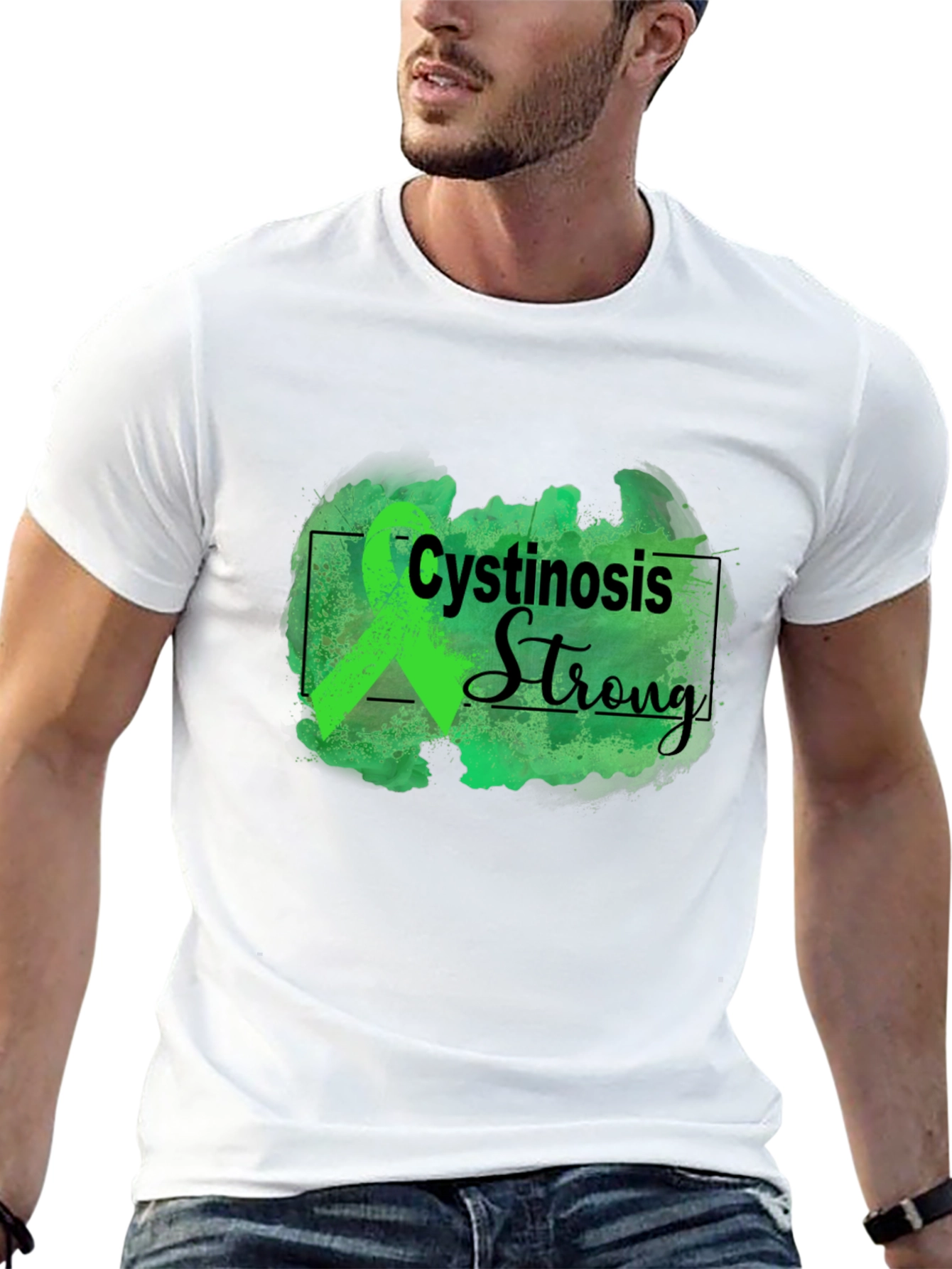 Cystinosis Strong Awareness Ribbon T-Shirt