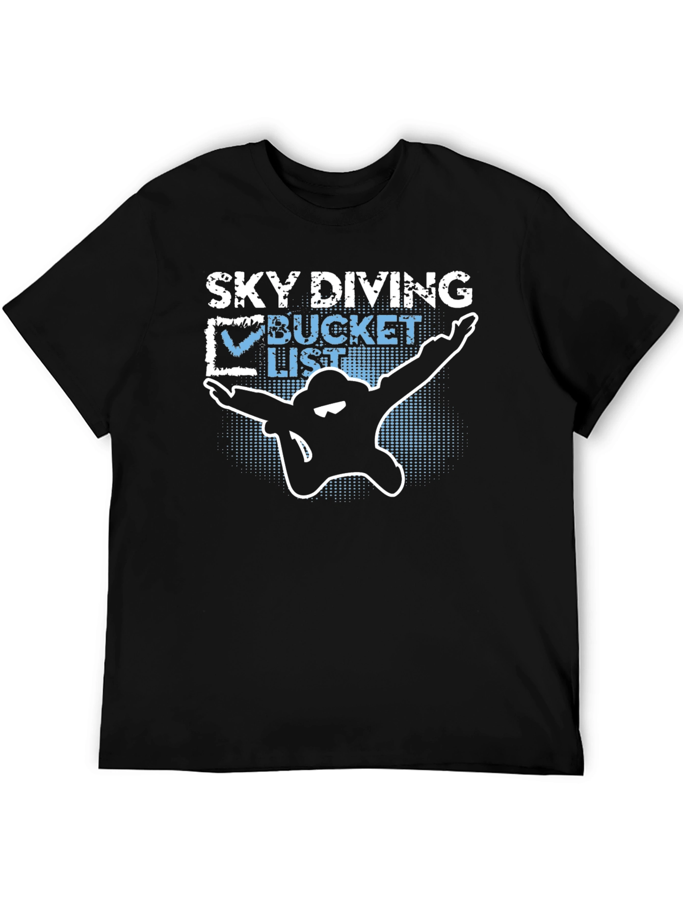 Skydiving Bucket List Graphic T-Shirt