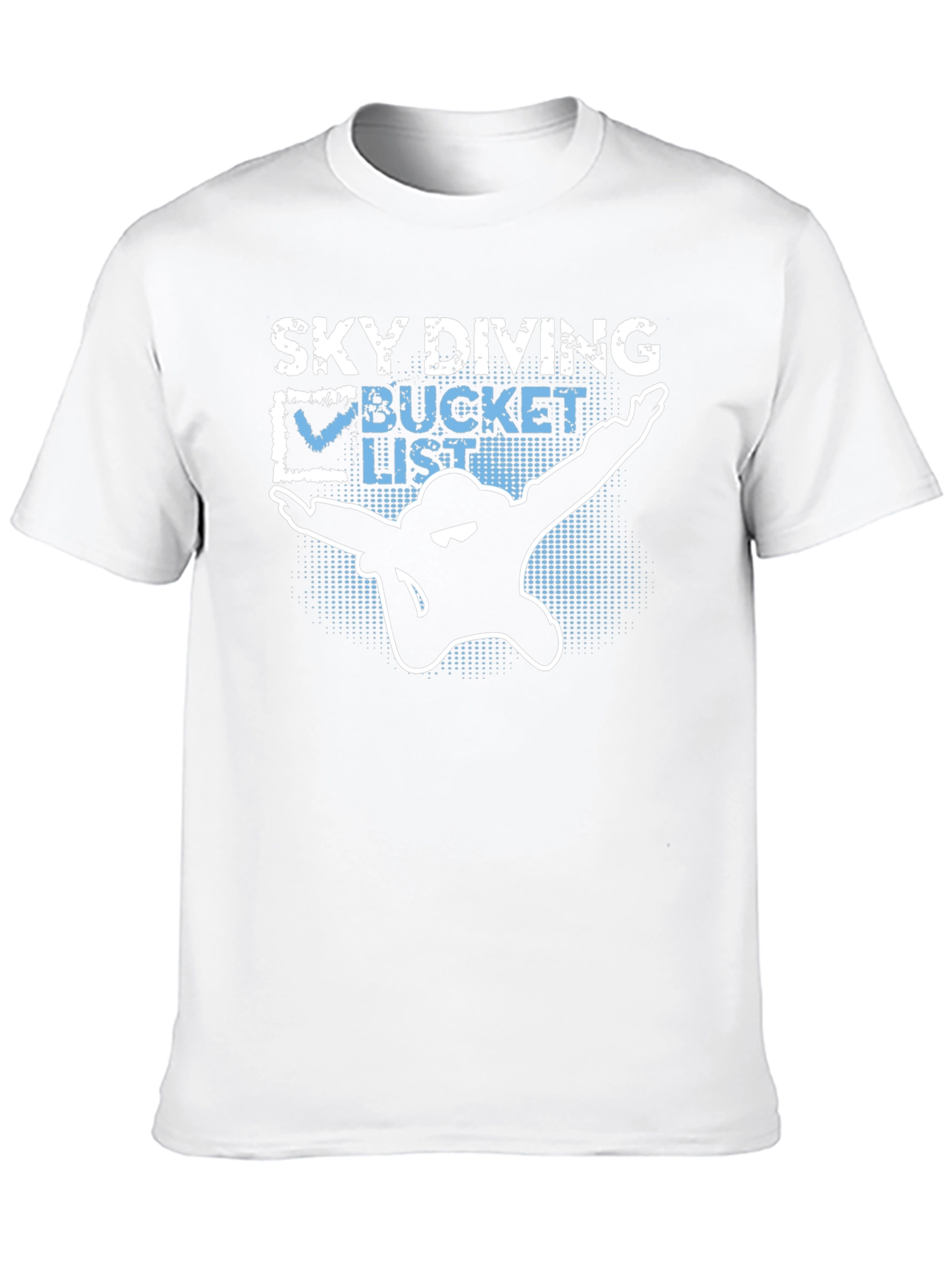 Skydiving Bucket List Graphic T-Shirt