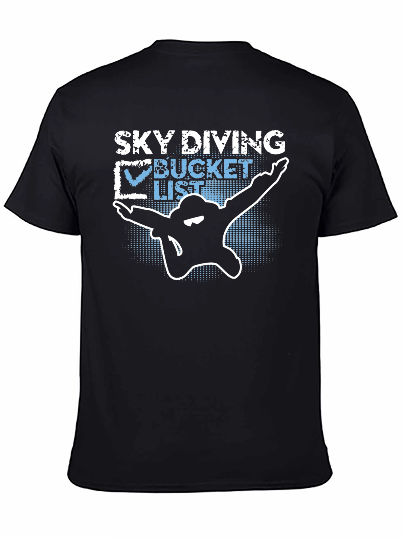 Skydiving Bucket List Graphic T-Shirt