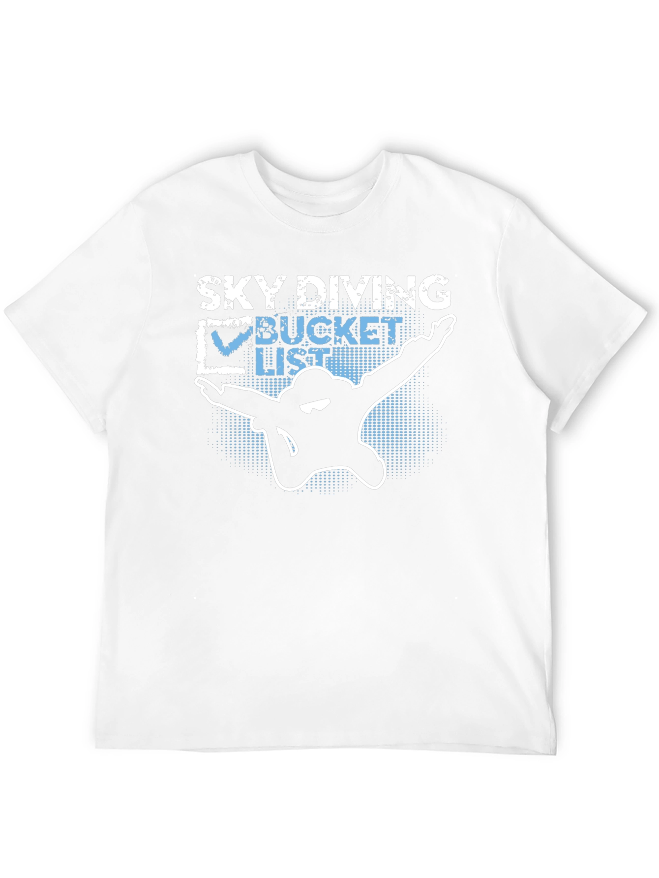 Skydiving Bucket List Graphic T-Shirt
