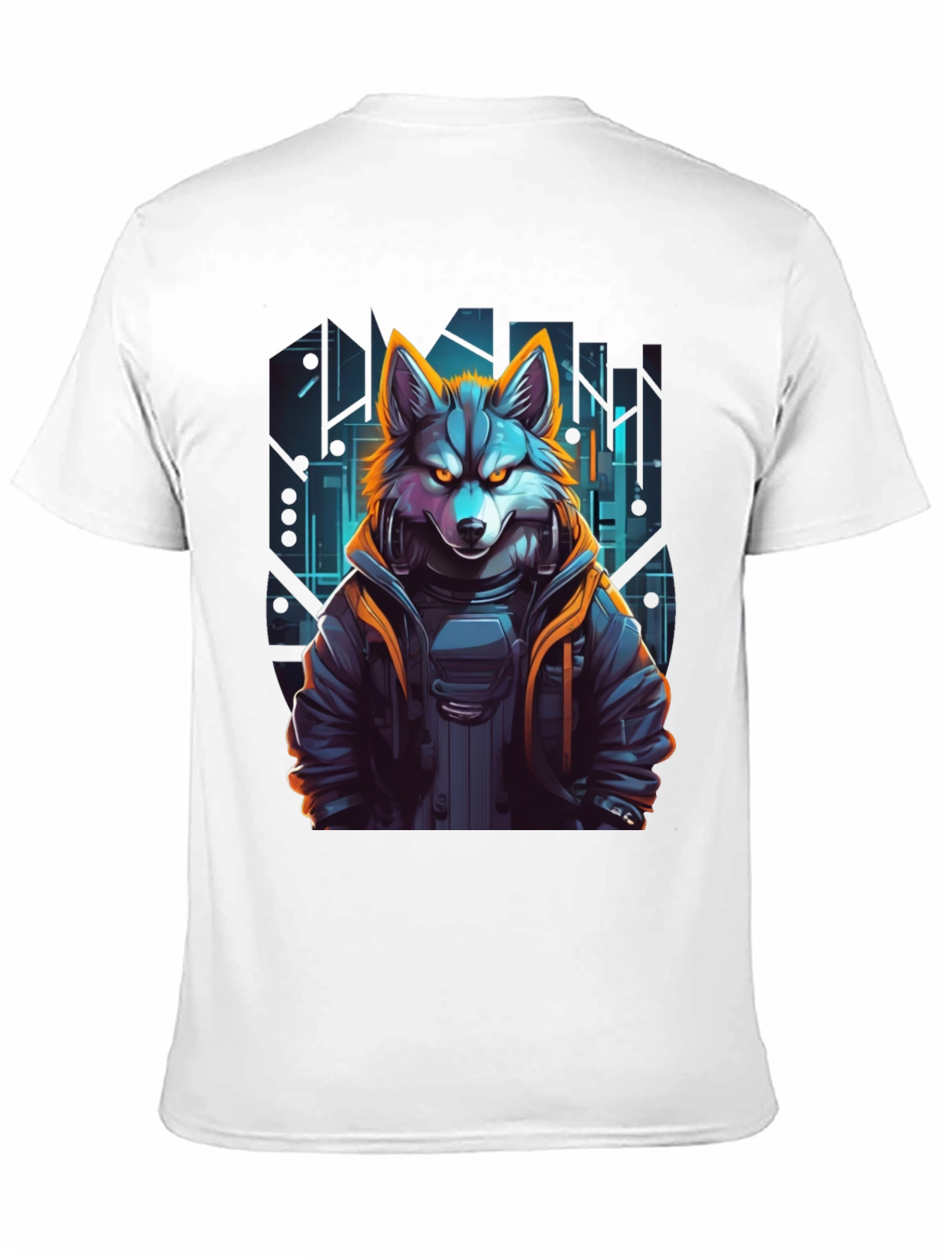 Cyberpunk Wolf T-Shirt