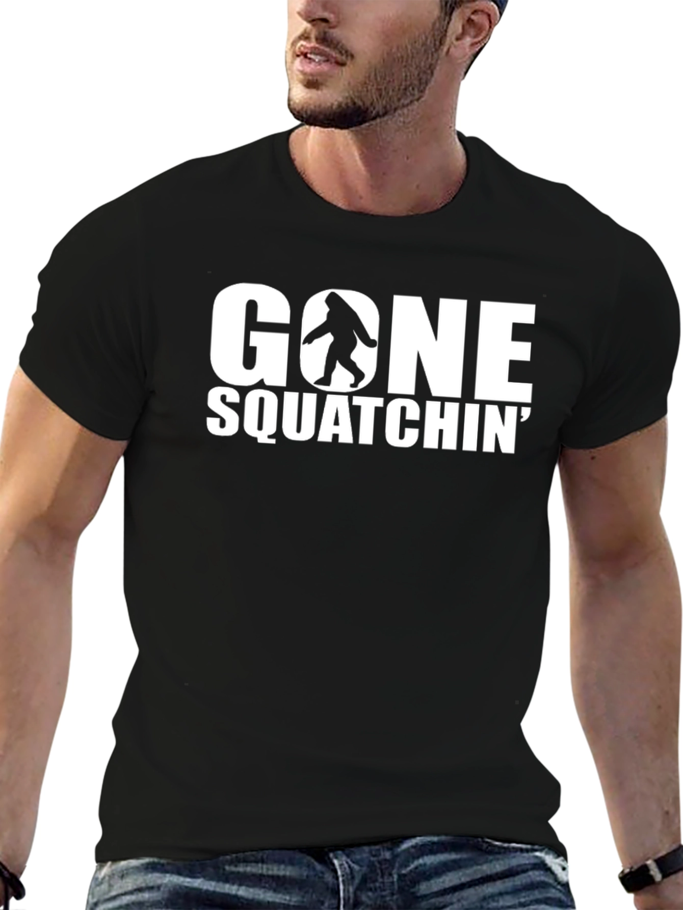 Gone Squatchin Bigfoot T-Shirt