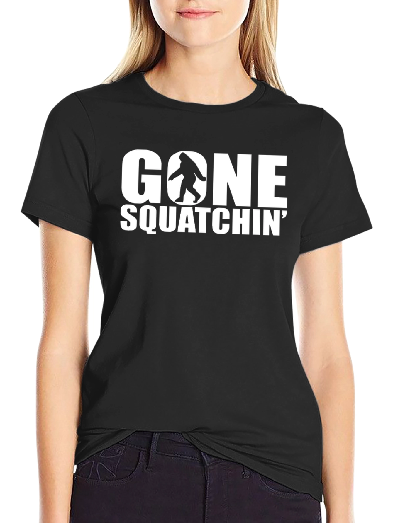 Gone Squatchin Bigfoot T-Shirt