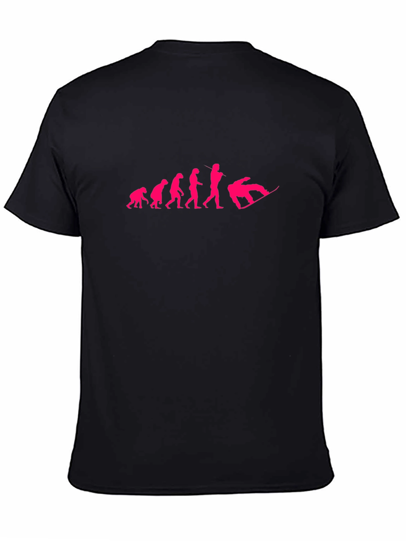 Evolution of Snowboarding T-Shirt - Black