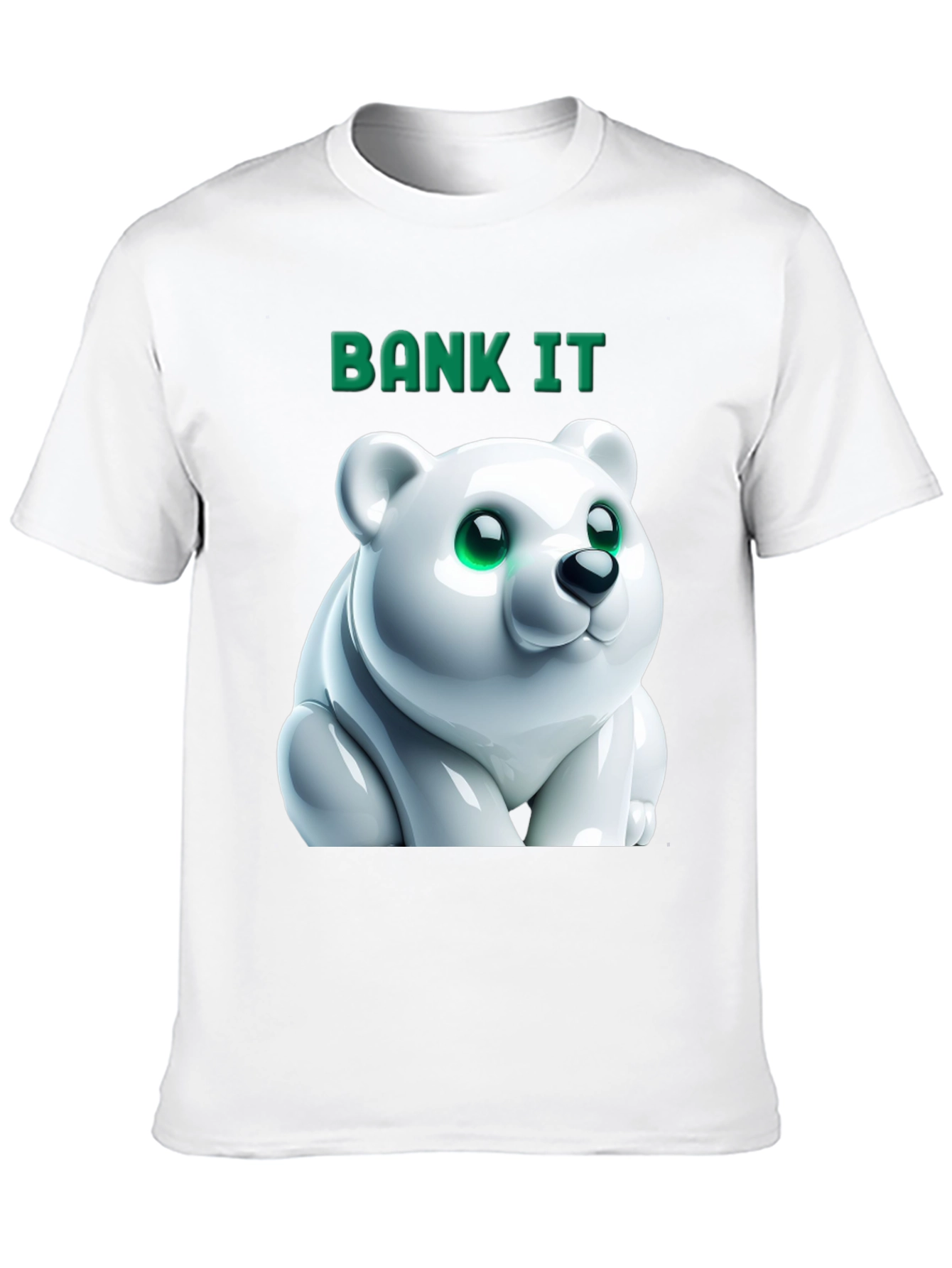 Bank It Polar Bear Graphic Tee