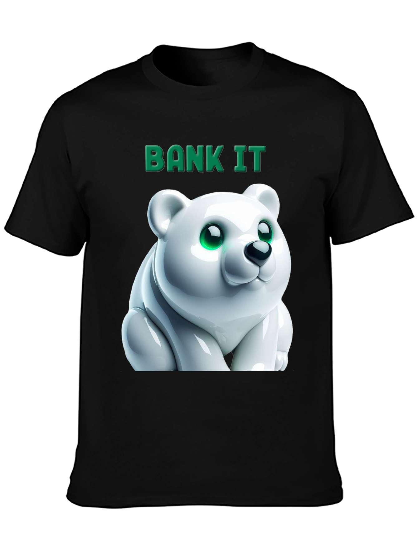 Bank It Polar Bear Graphic Tee