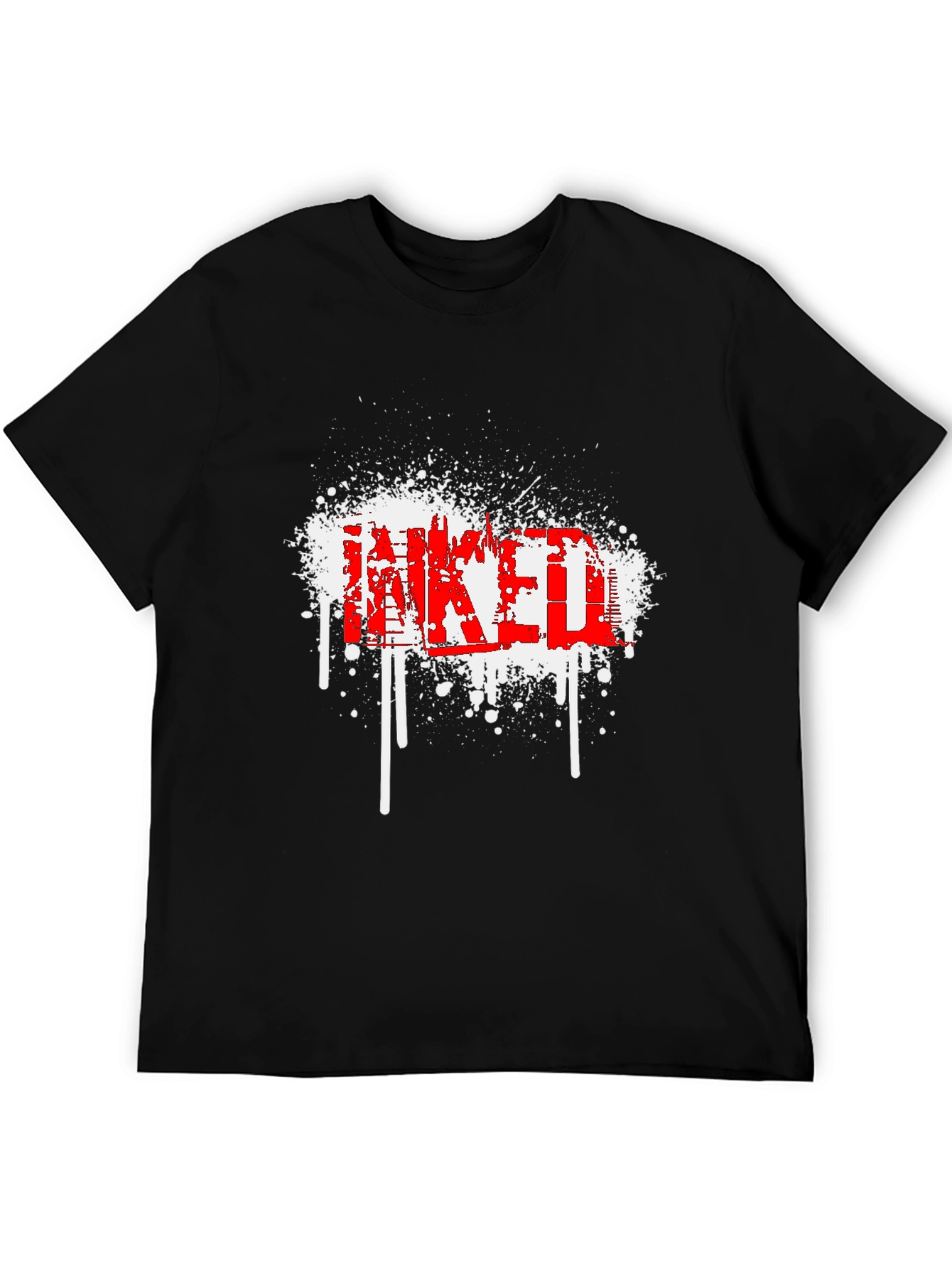 Inked Graphic T-Shirt - Edgy Style
