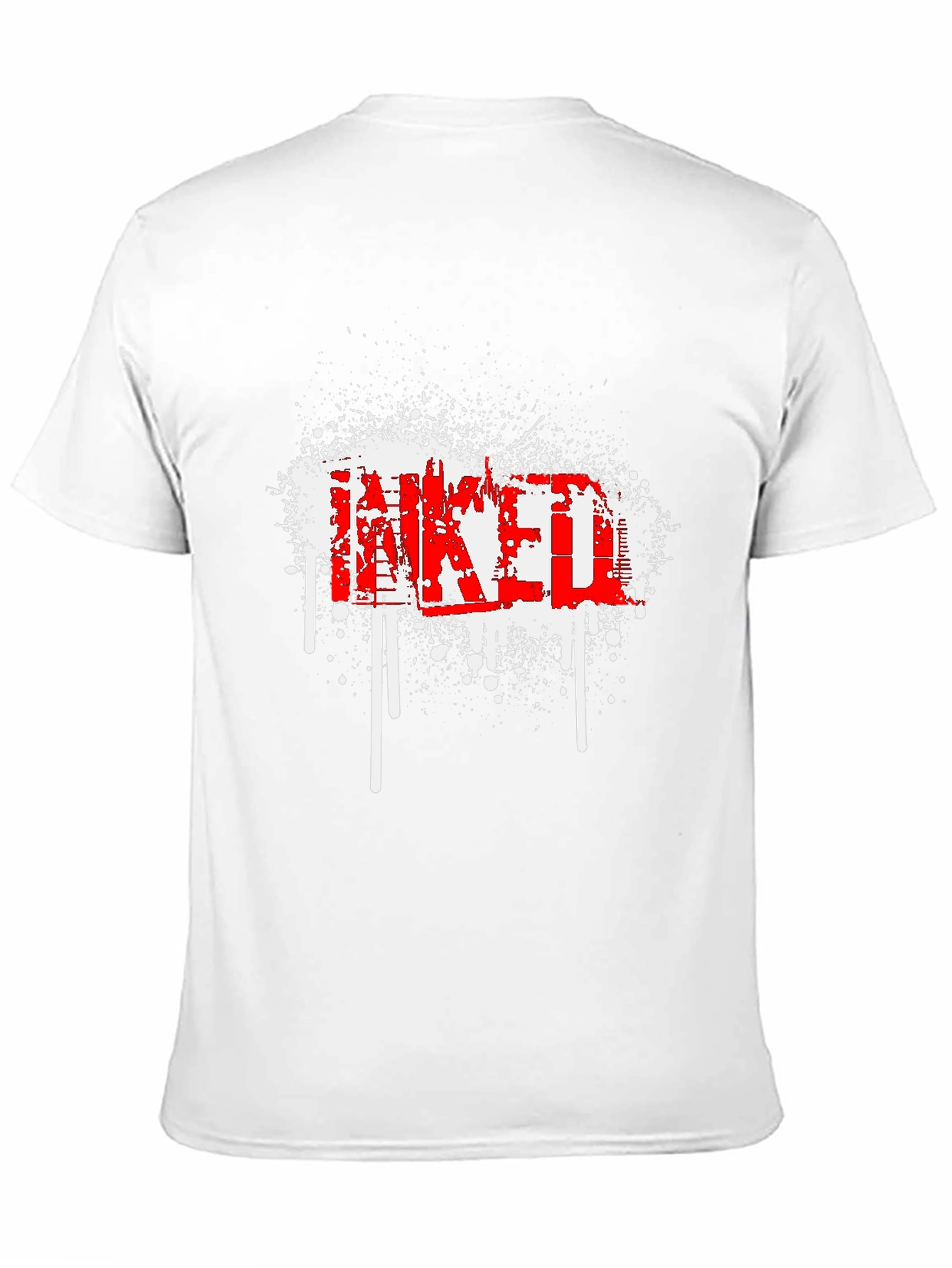 Inked Graphic T-Shirt - Edgy Style