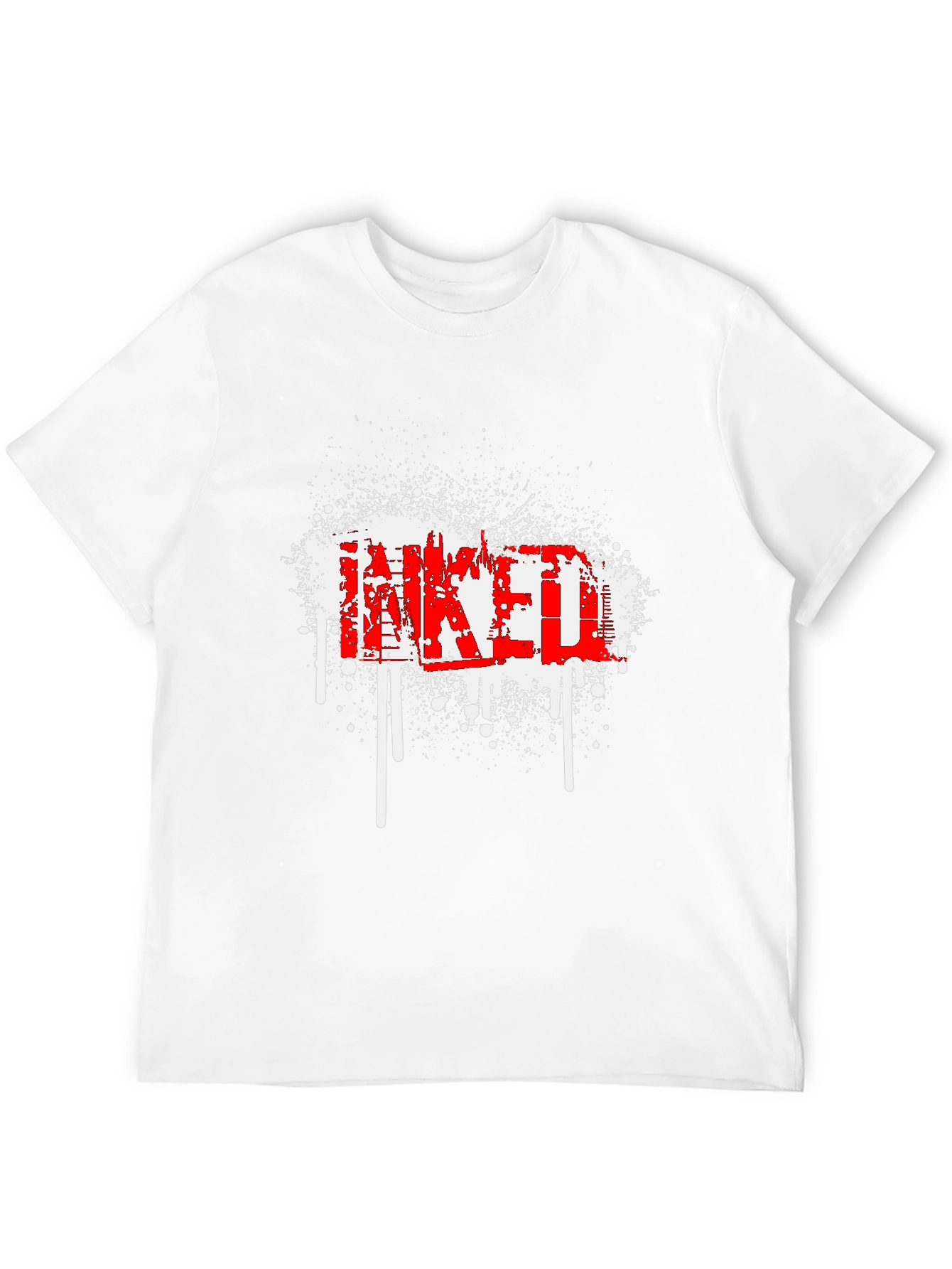 Inked Graphic T-Shirt - Edgy Style