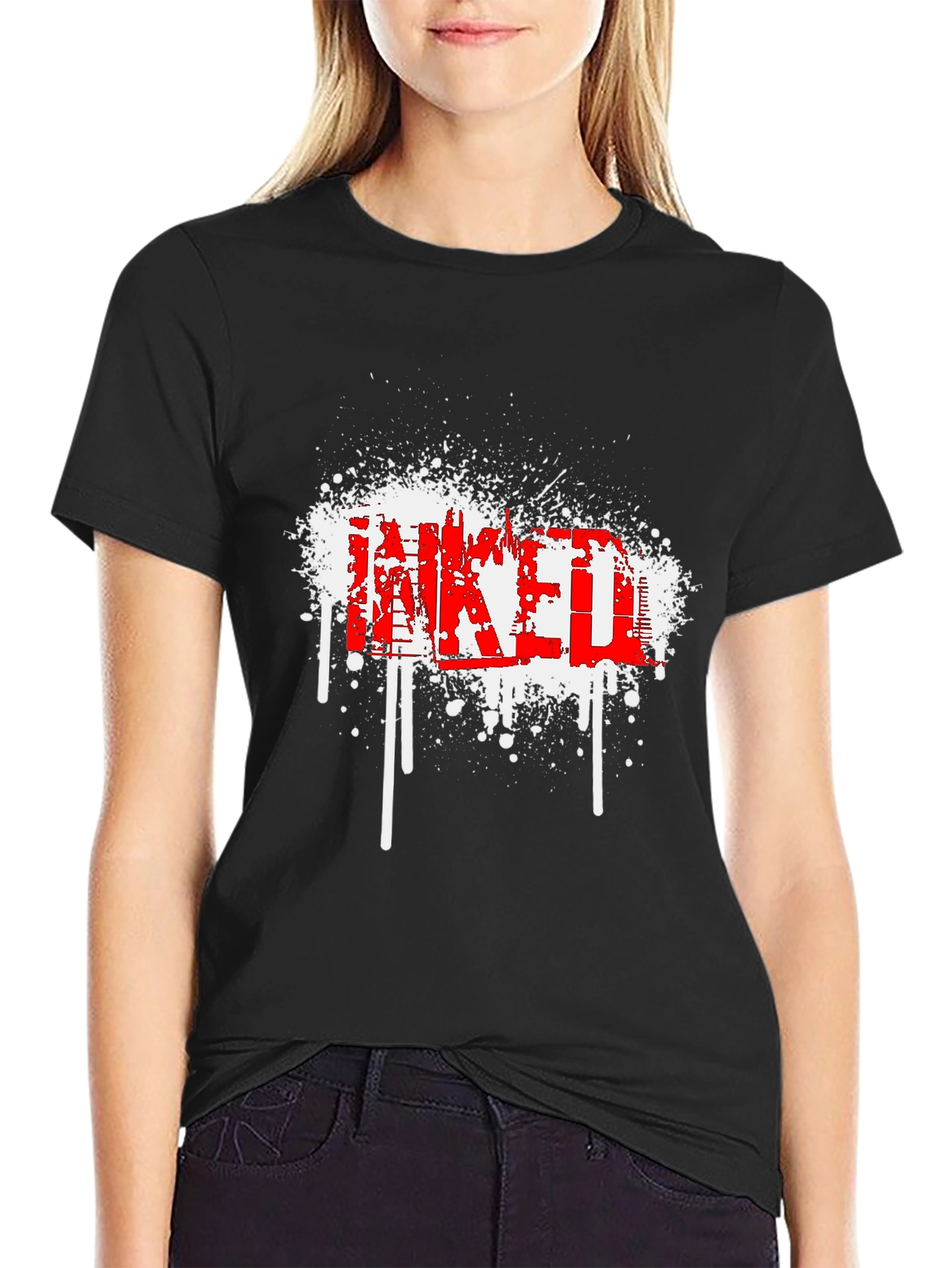 Inked Graphic T-Shirt - Edgy Style