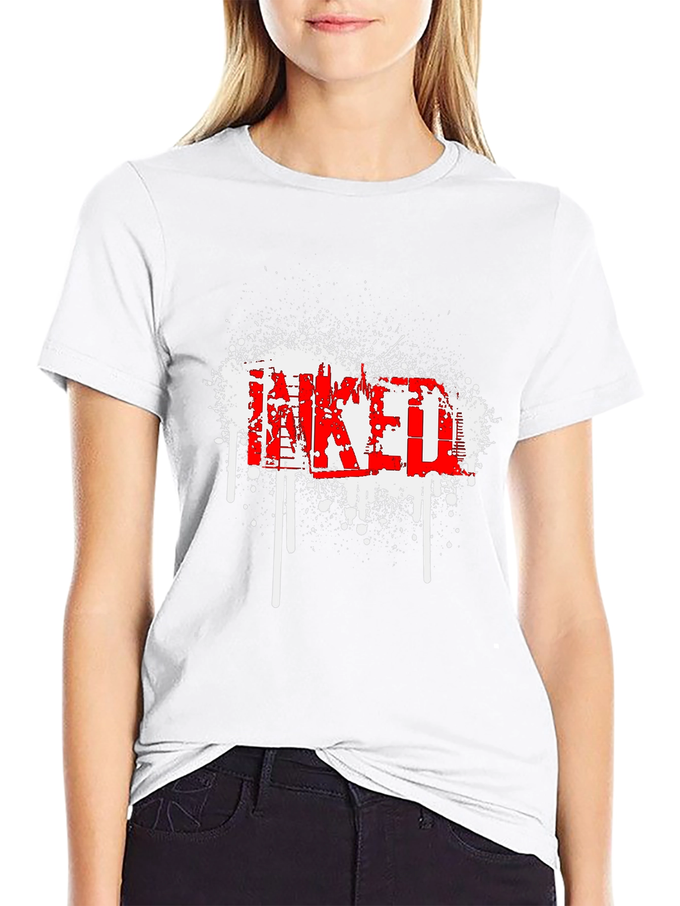 Inked Graphic T-Shirt - Edgy Style
