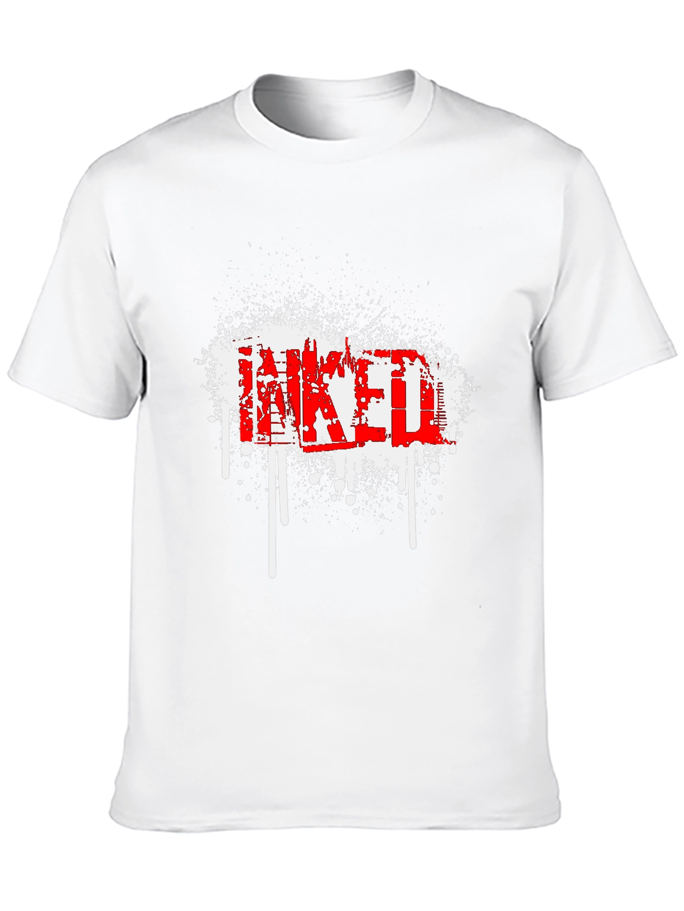 Inked Graphic T-Shirt - Edgy Style