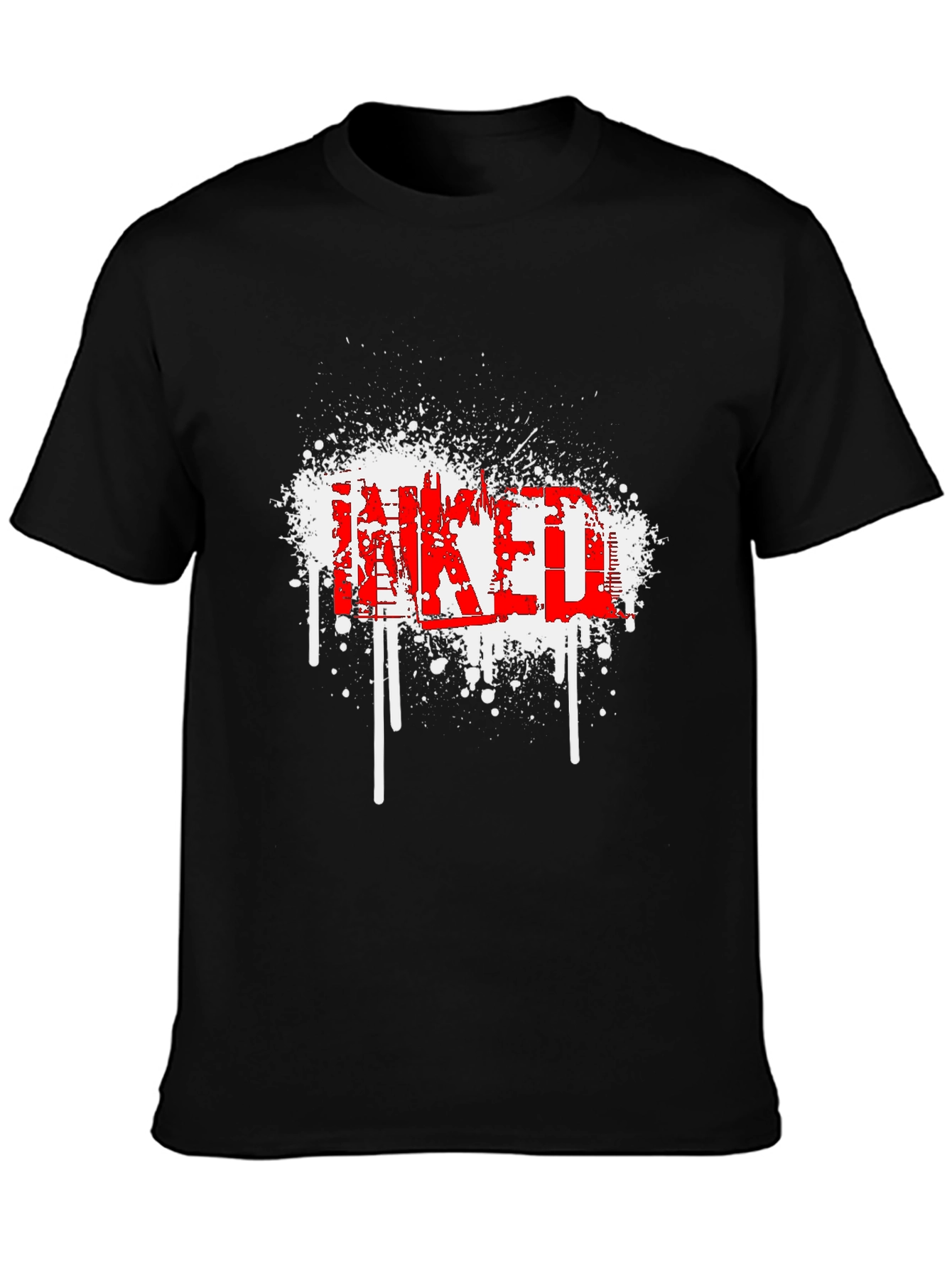 Inked Graphic T-Shirt - Edgy Style