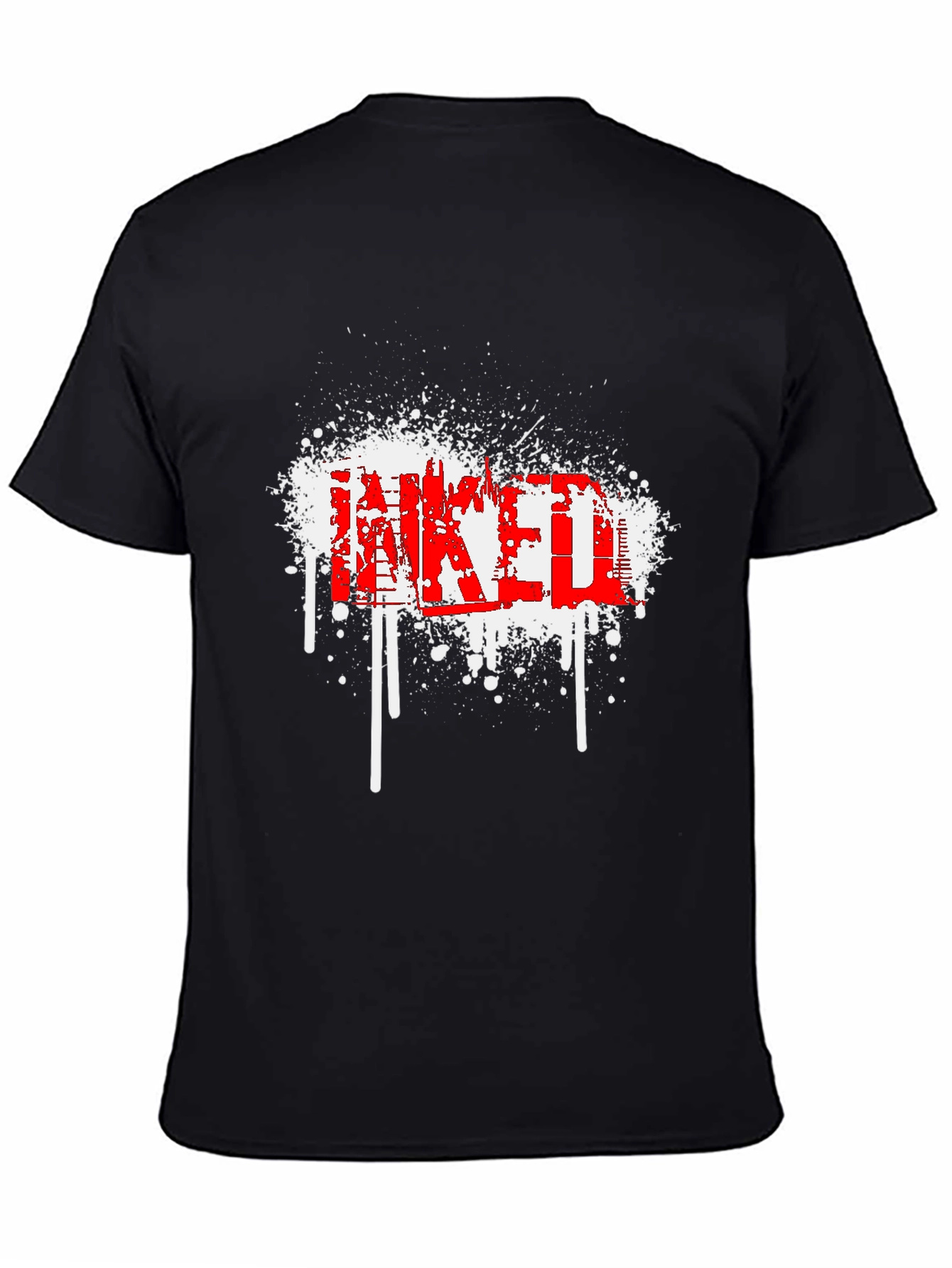 Inked Graphic T-Shirt - Edgy Style
