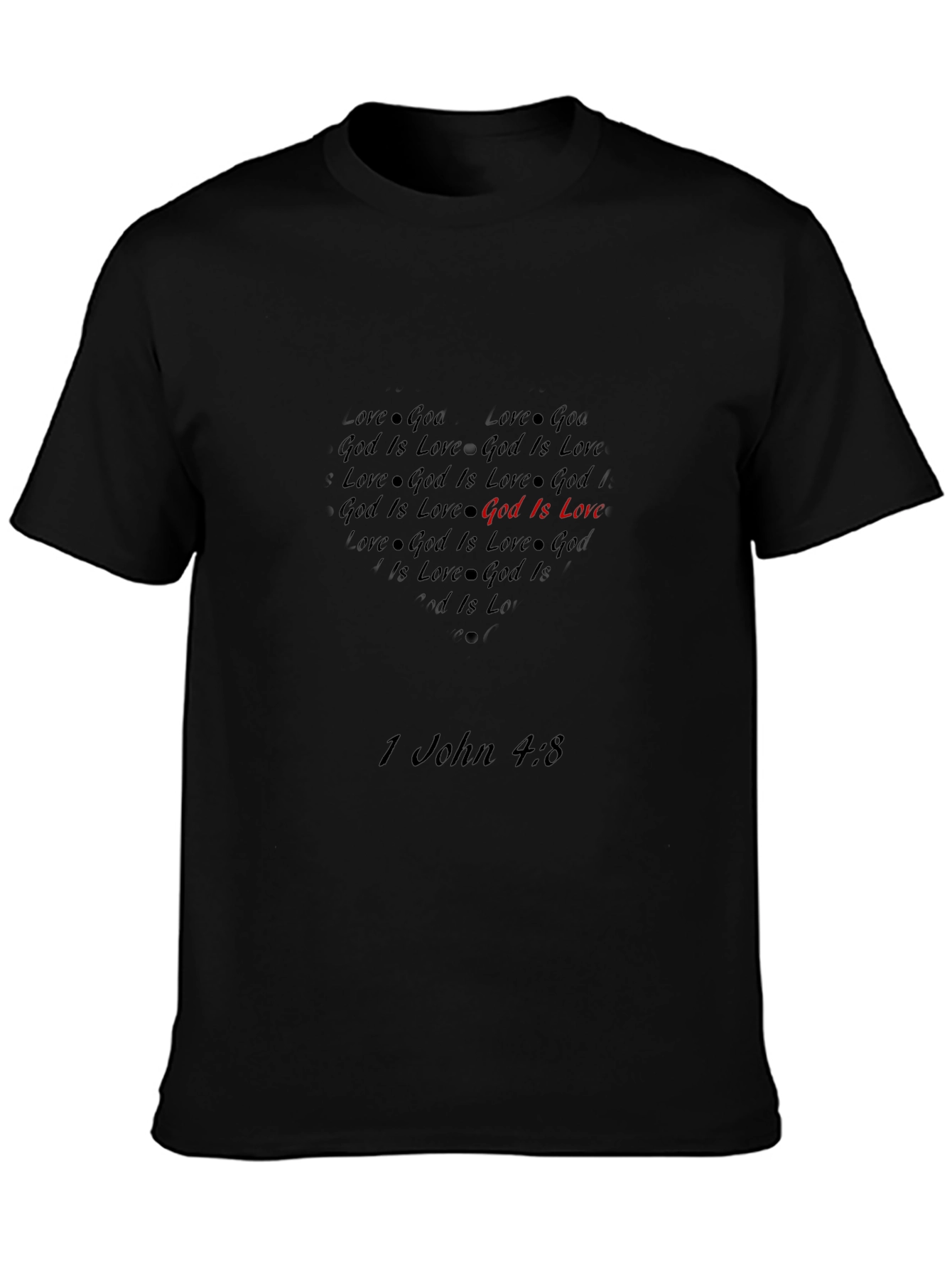 God Is Love T-Shirt Religious Tee