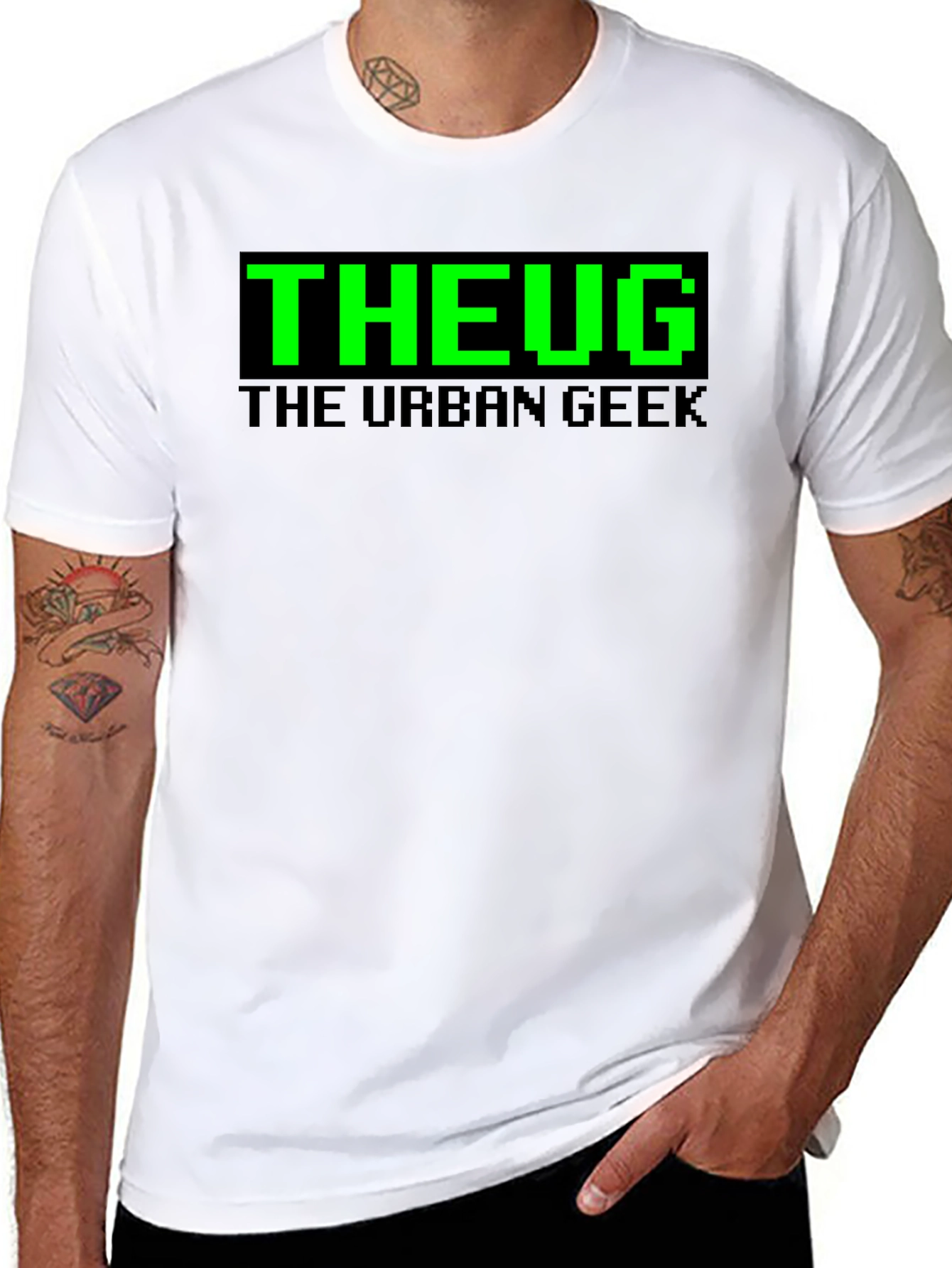 THEUG - The Urban Geek T-Shirt - Pixel Style