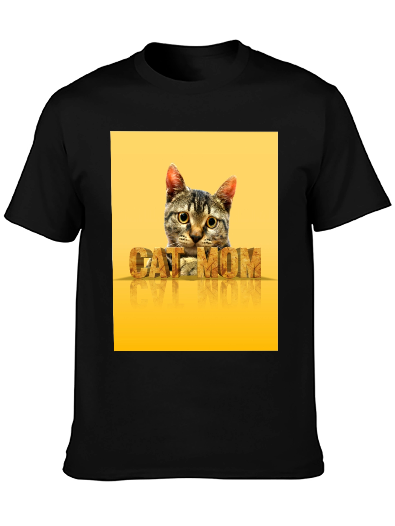 Cat Mom Graphic T-Shirt - Stylish Pet Lover Tee