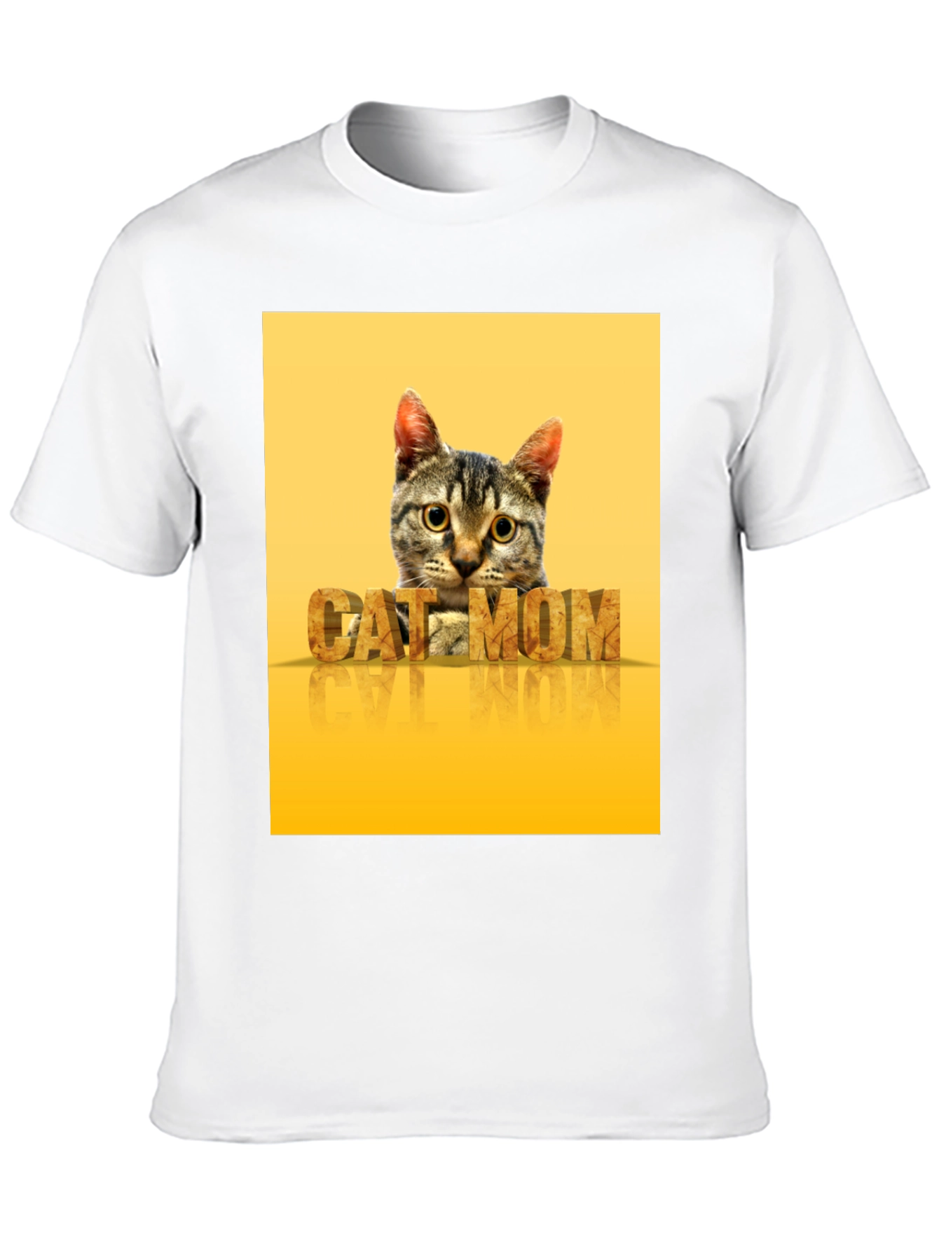 Cat Mom Graphic T-Shirt - Stylish Pet Lover Tee