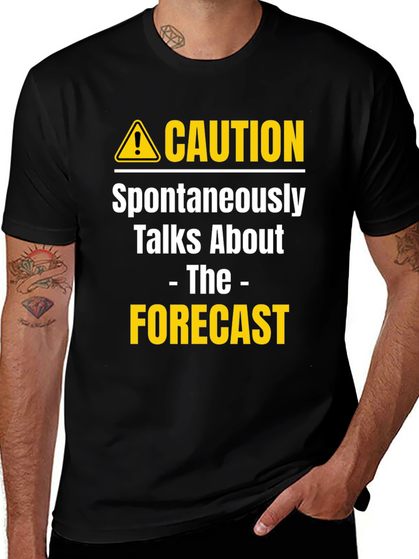 Caution Forecast T-Shirt