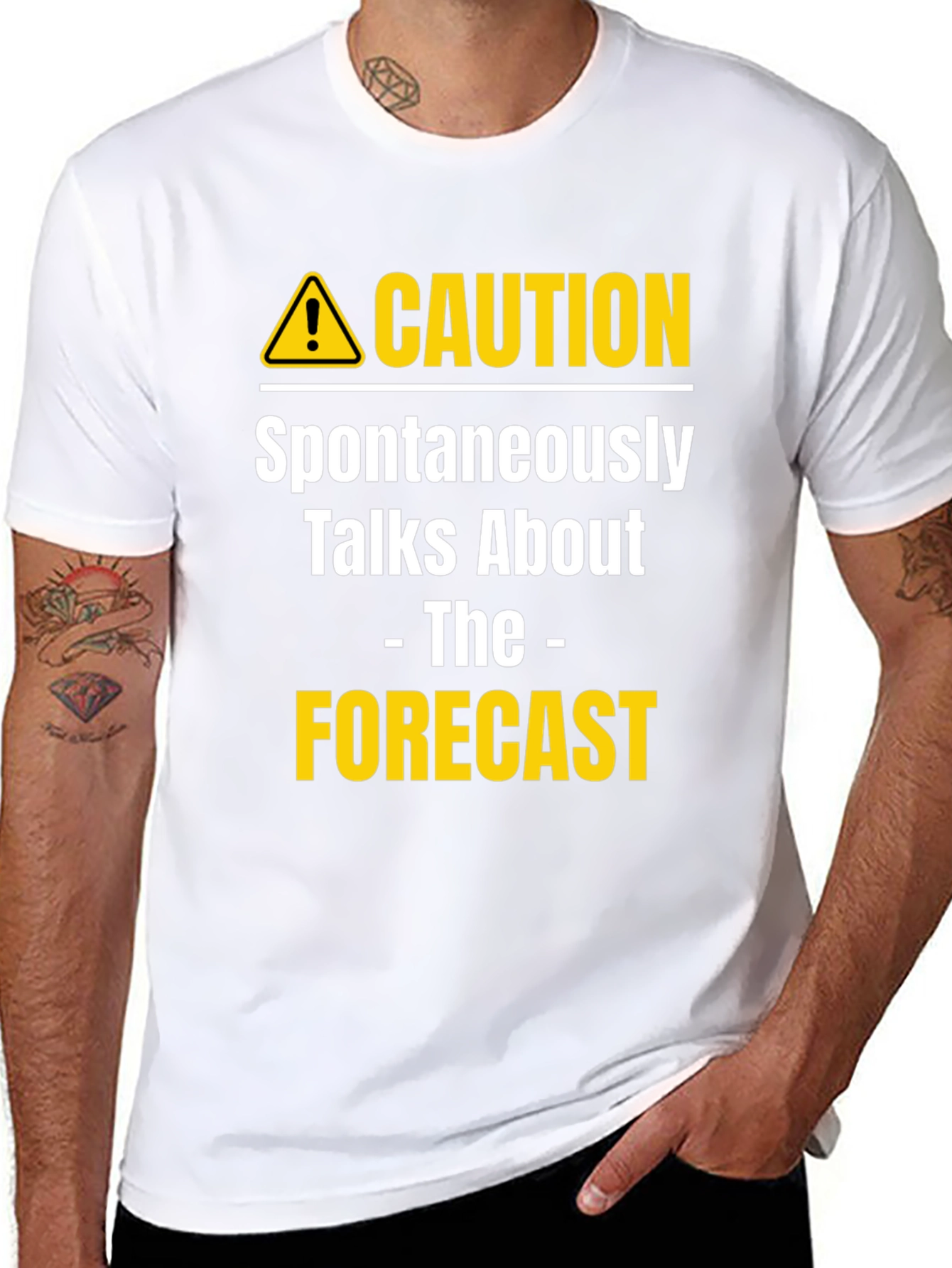 Caution Forecast T-Shirt